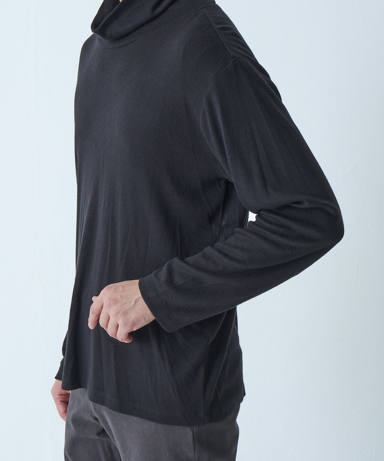 ブラック model:177㎝ 着用サイズ:L