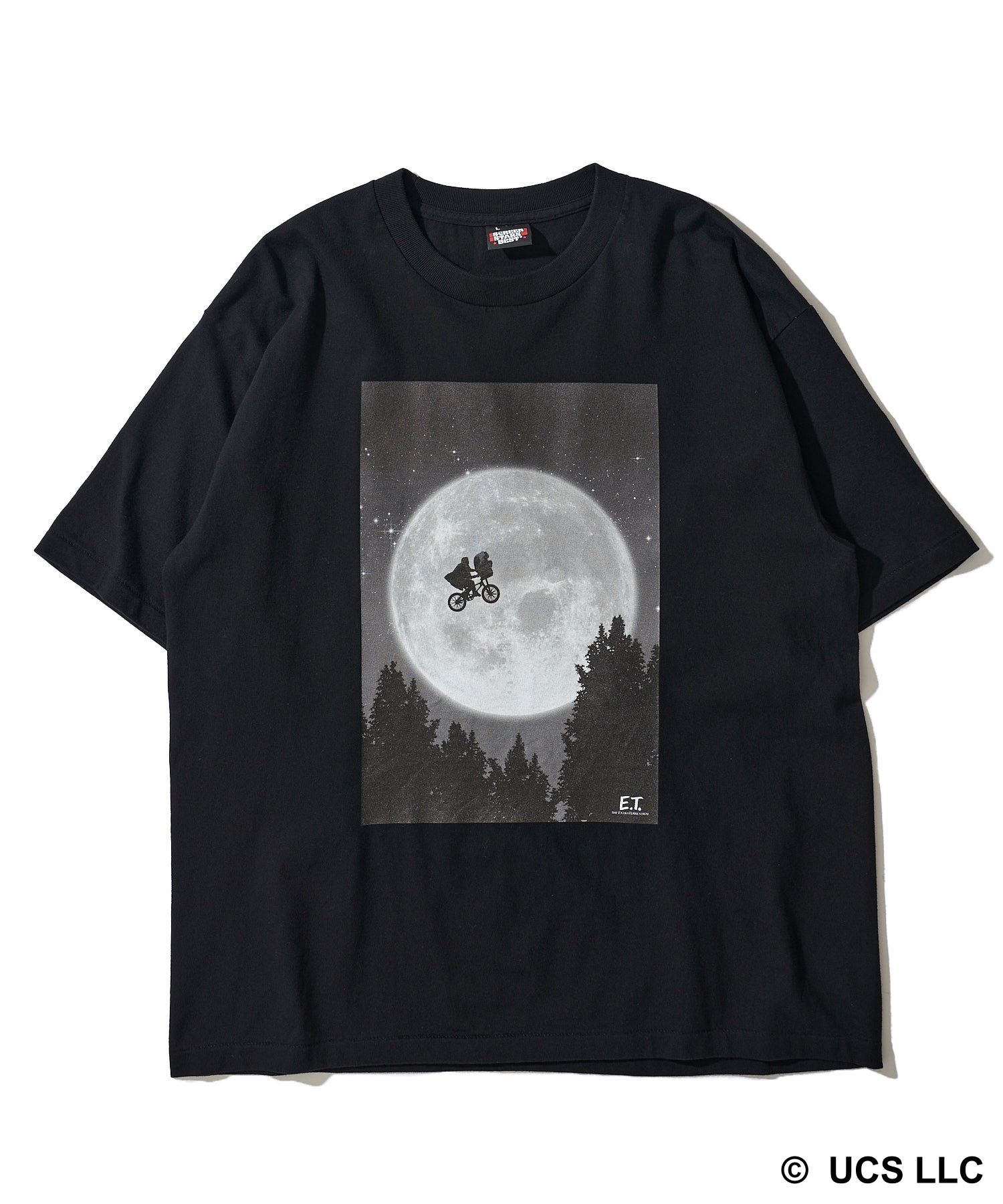 【E.T】"PHONE HOME" クルーネックーTシャツ