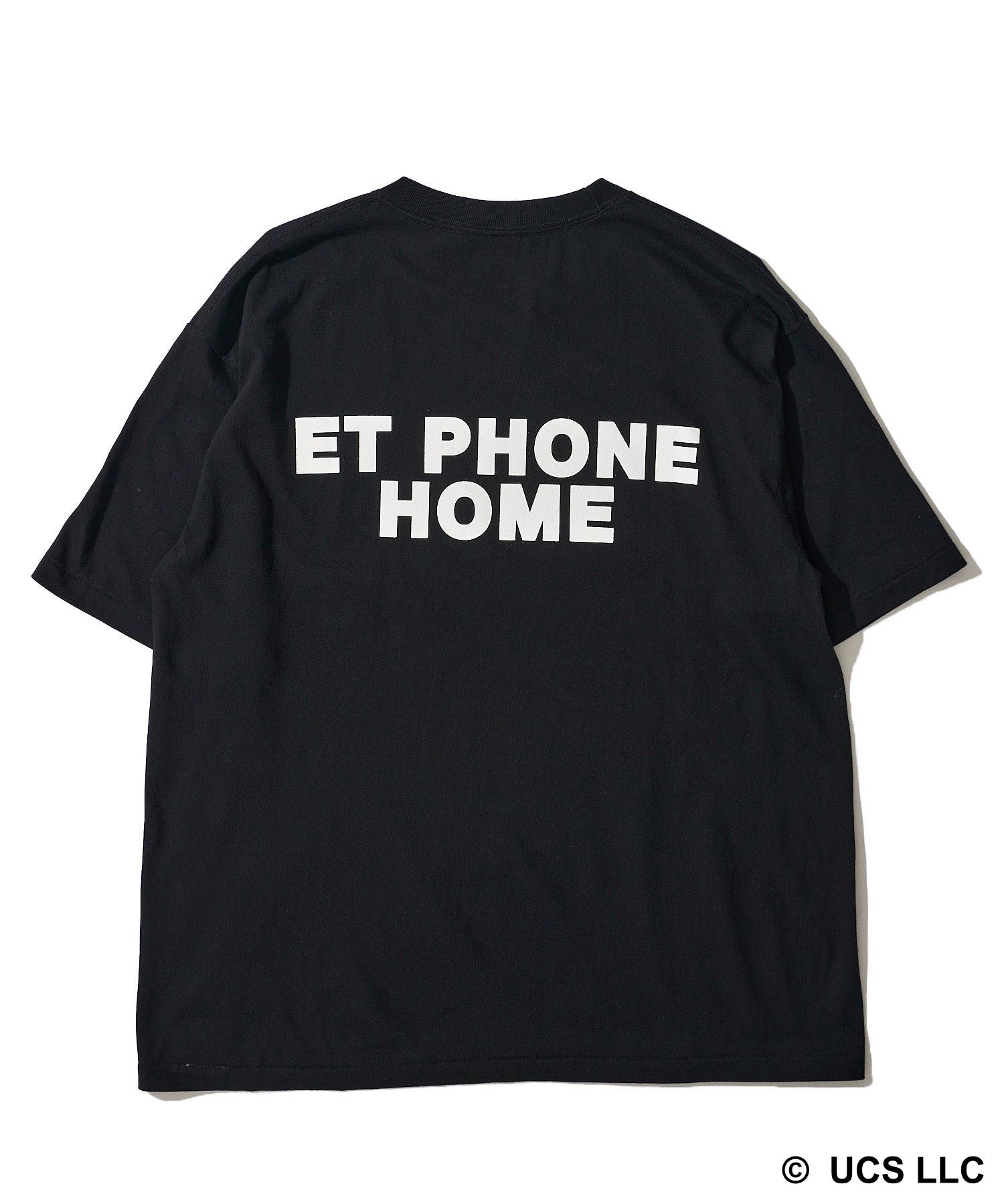 【E.T】"PHONE HOME" クルーネックーTシャツ