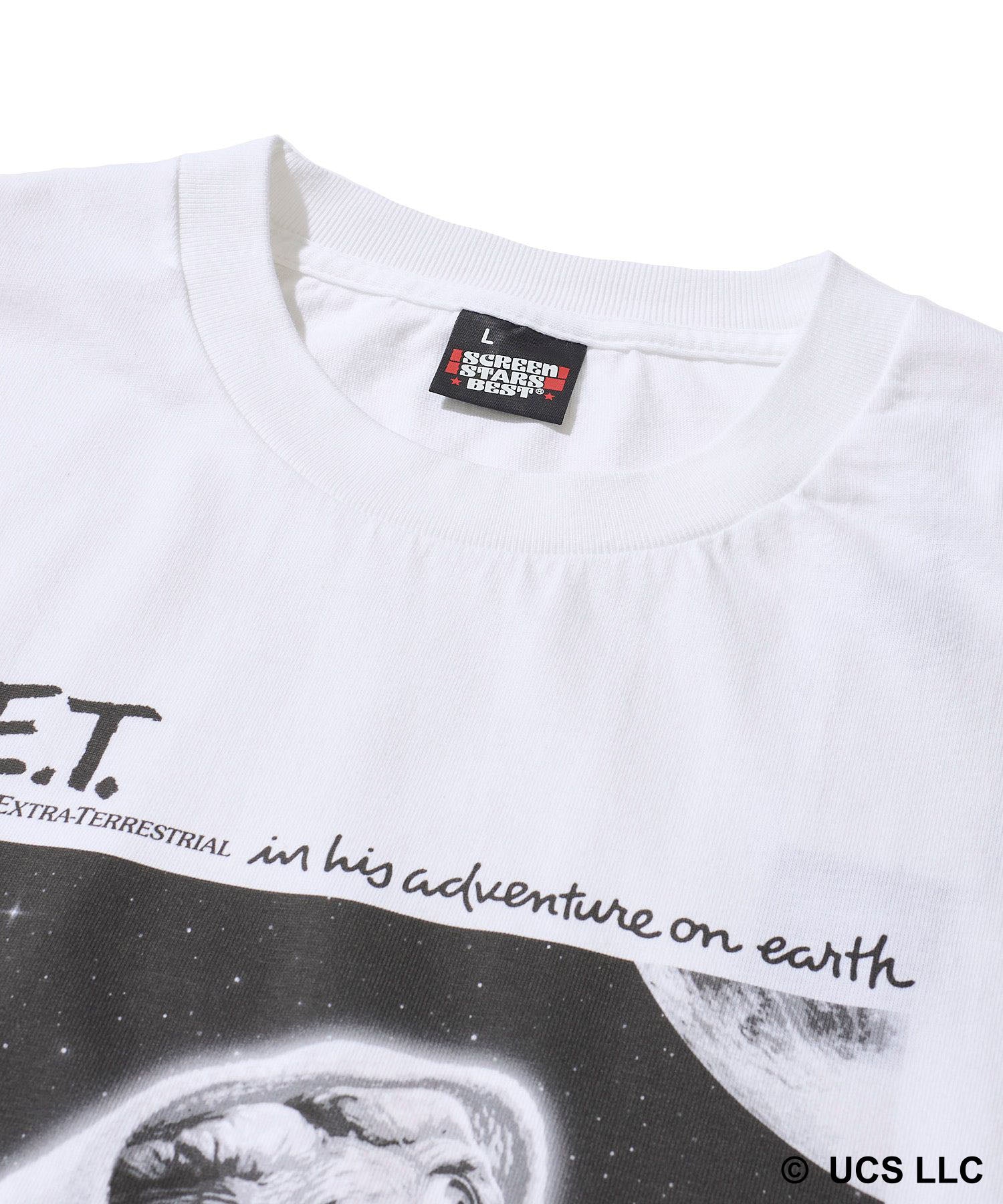 【初値下げ】【E.T】 クルーネックーTシャツ