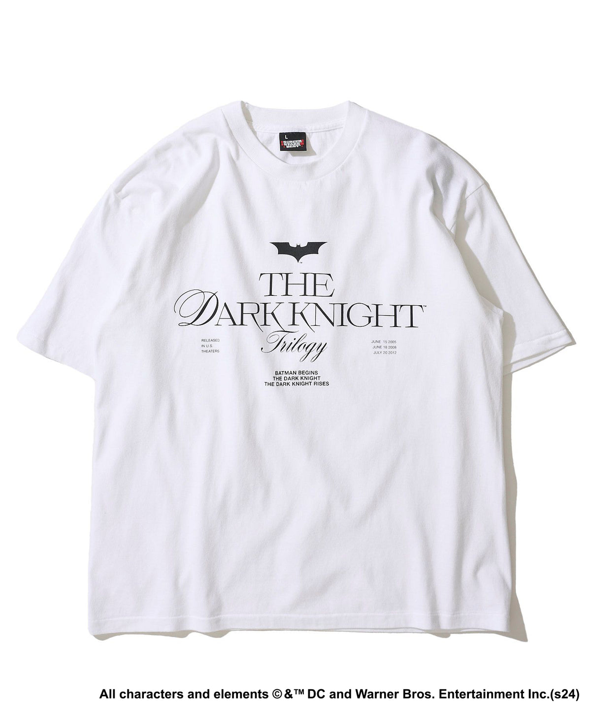バットマン】 ダークナイト クルーネックTシャツ