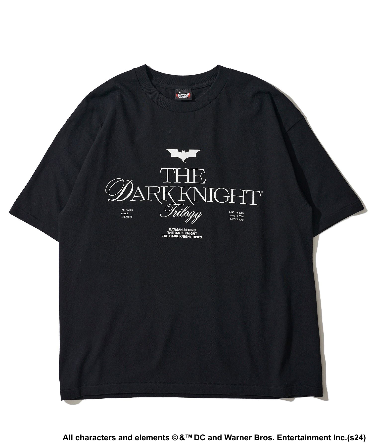 【バットマン】 ダークナイト クルーネックTシャツ