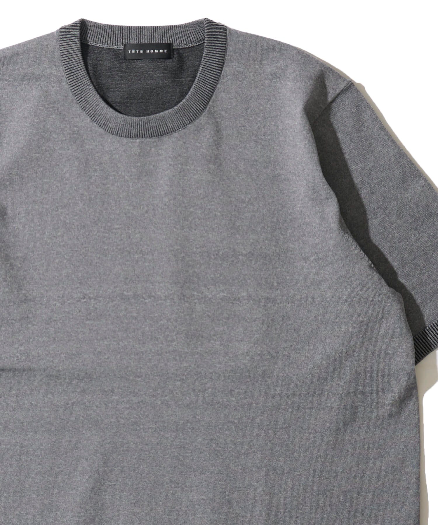 14G 半袖天竺クルーネック