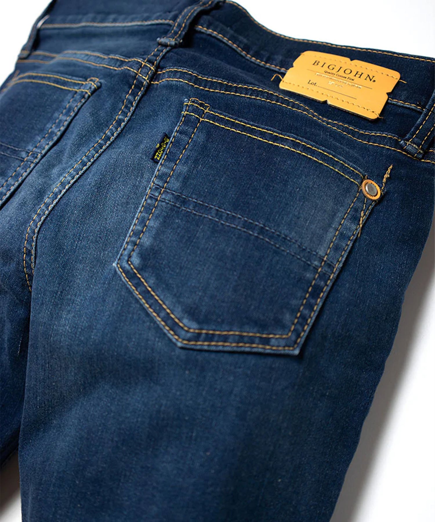 【BIG JOHN】 コンプリートフリー テーパード ジーンズ