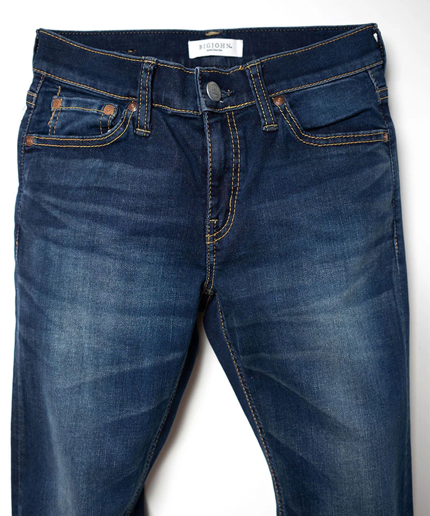 【BIG JOHN】 コンプリートフリー テーパード ジーンズ