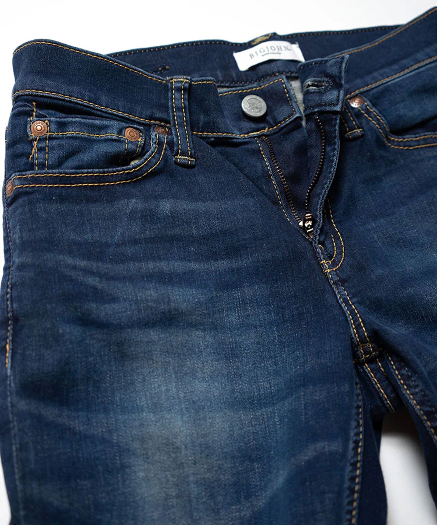 【BIG JOHN】 コンプリートフリー テーパード ジーンズ