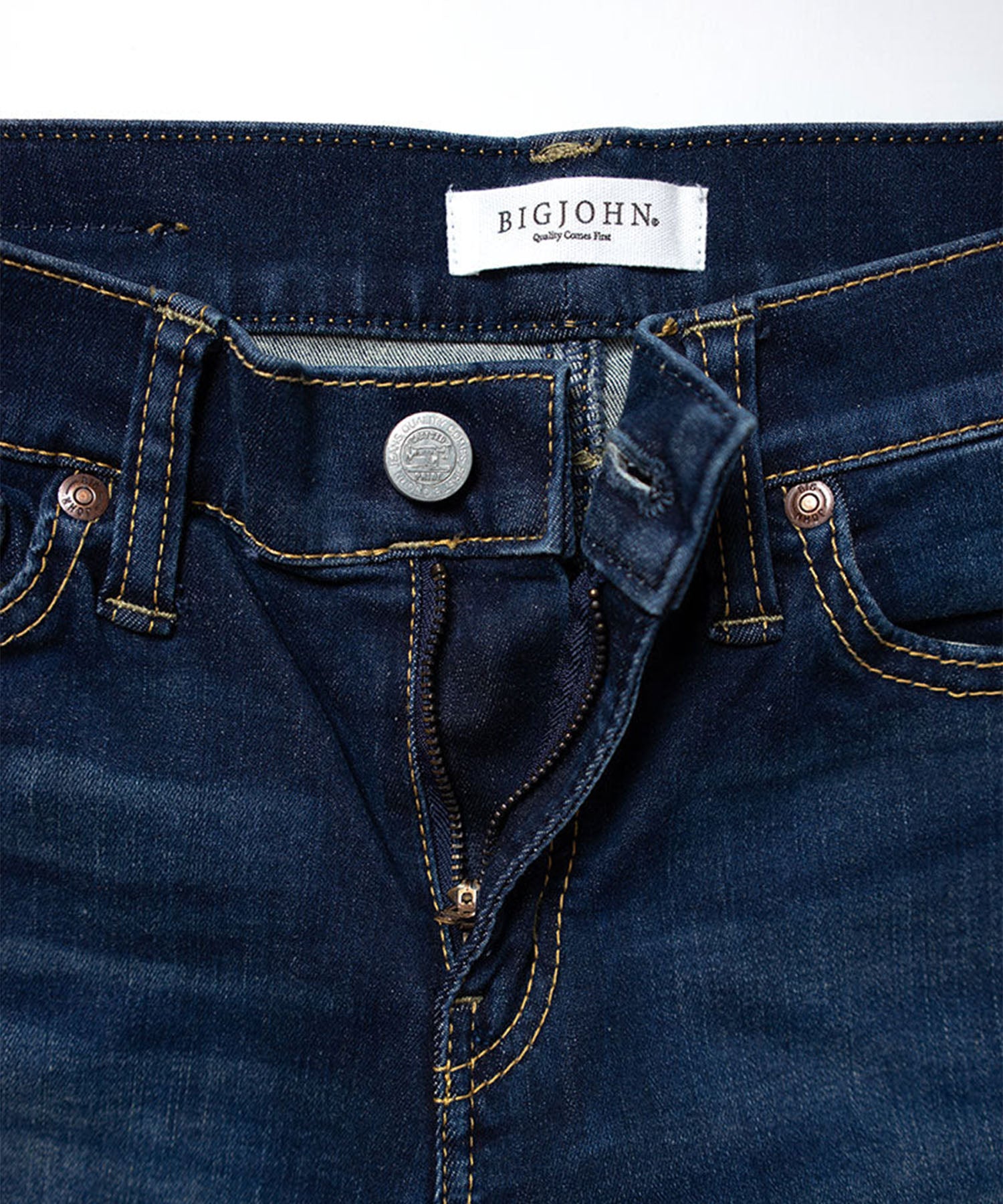 【BIG JOHN】 コンプリートフリー テーパード ジーンズ