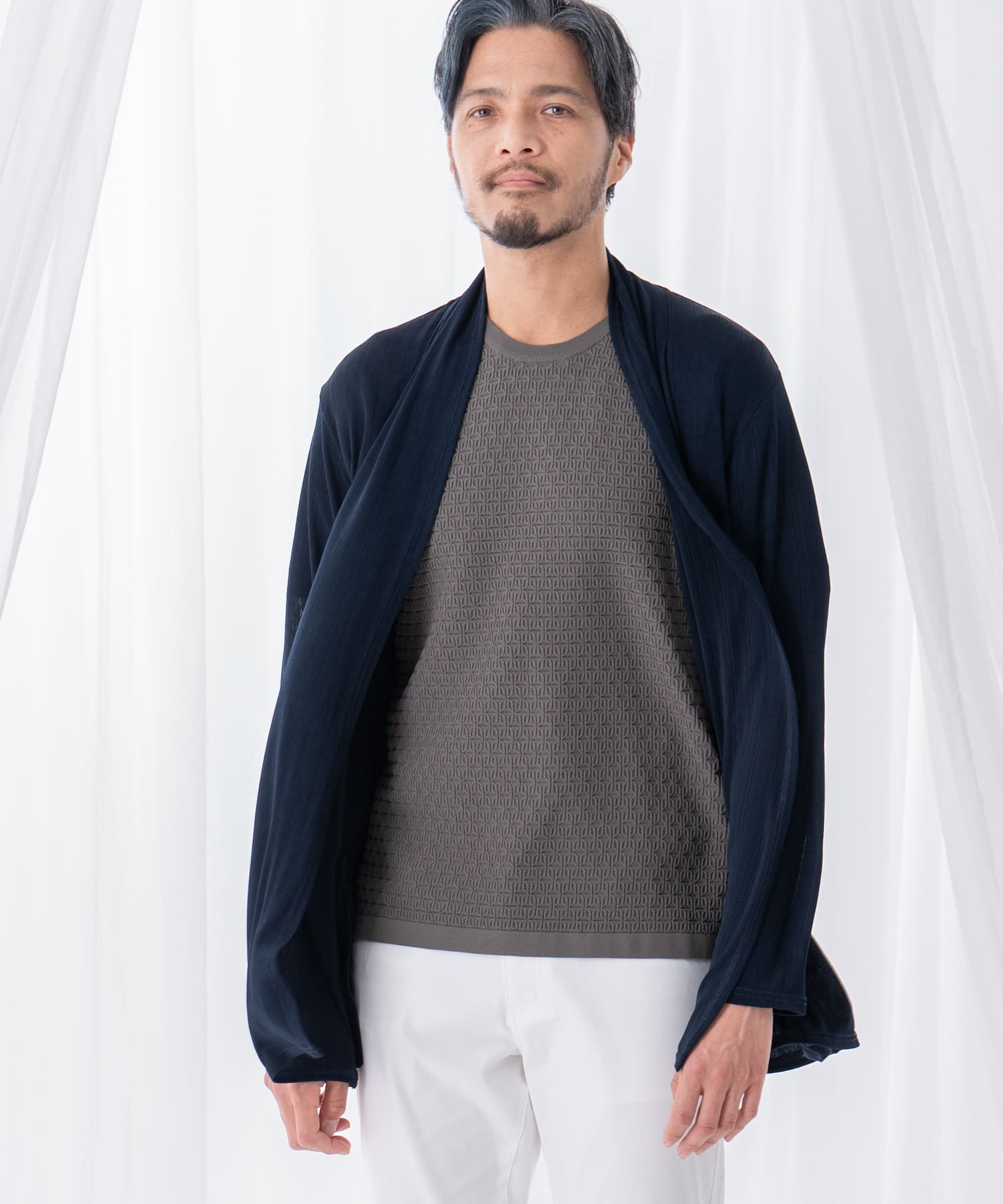 ドレープカーディガン