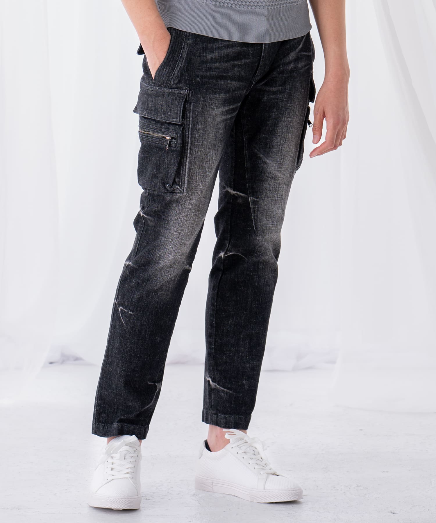 ブラック model:186㎝ 着用サイズ:L