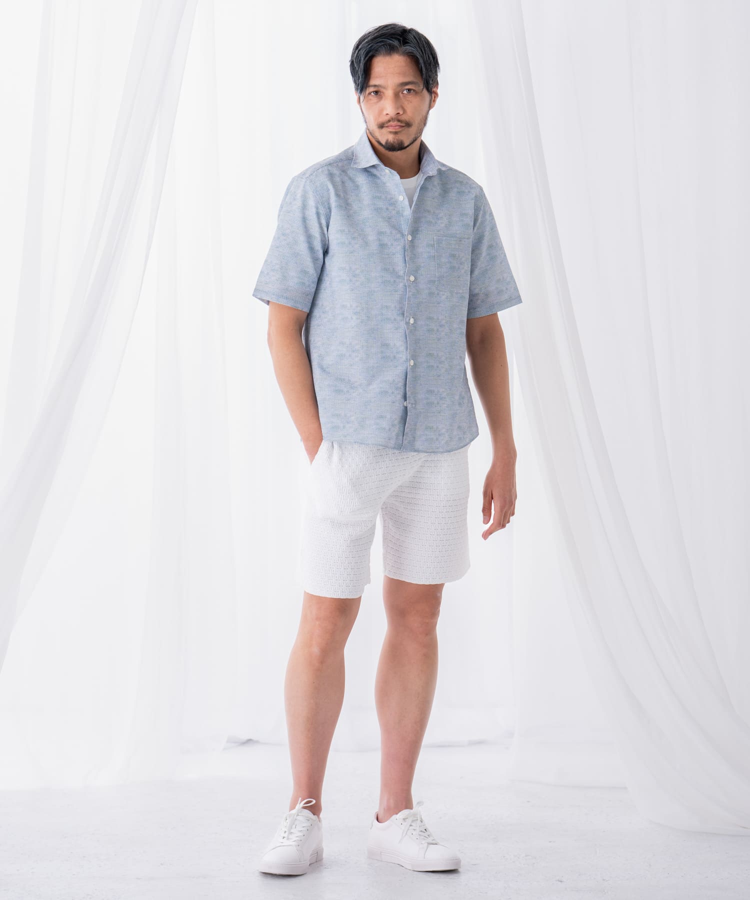 蝶々柄ショートパンツ