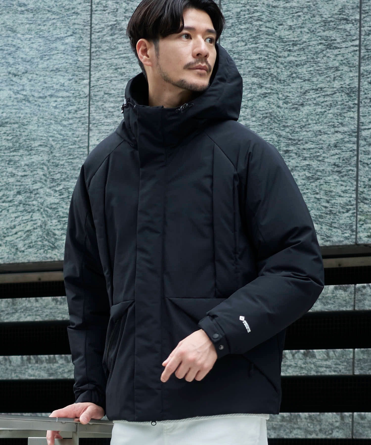 ブラック系1 model:177cm 着用サイズ:LARGE