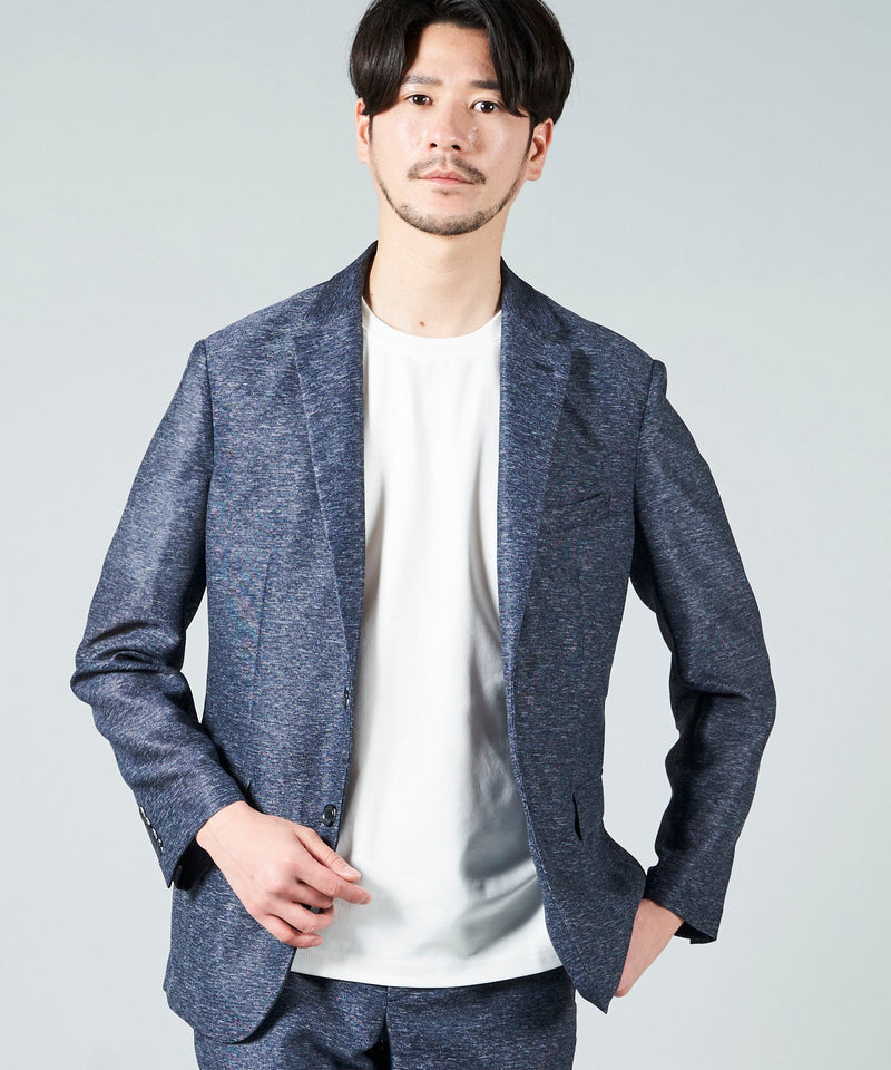 TETE HOMME｜テットオム カラミストレッチジャケット メンズ ジャケット