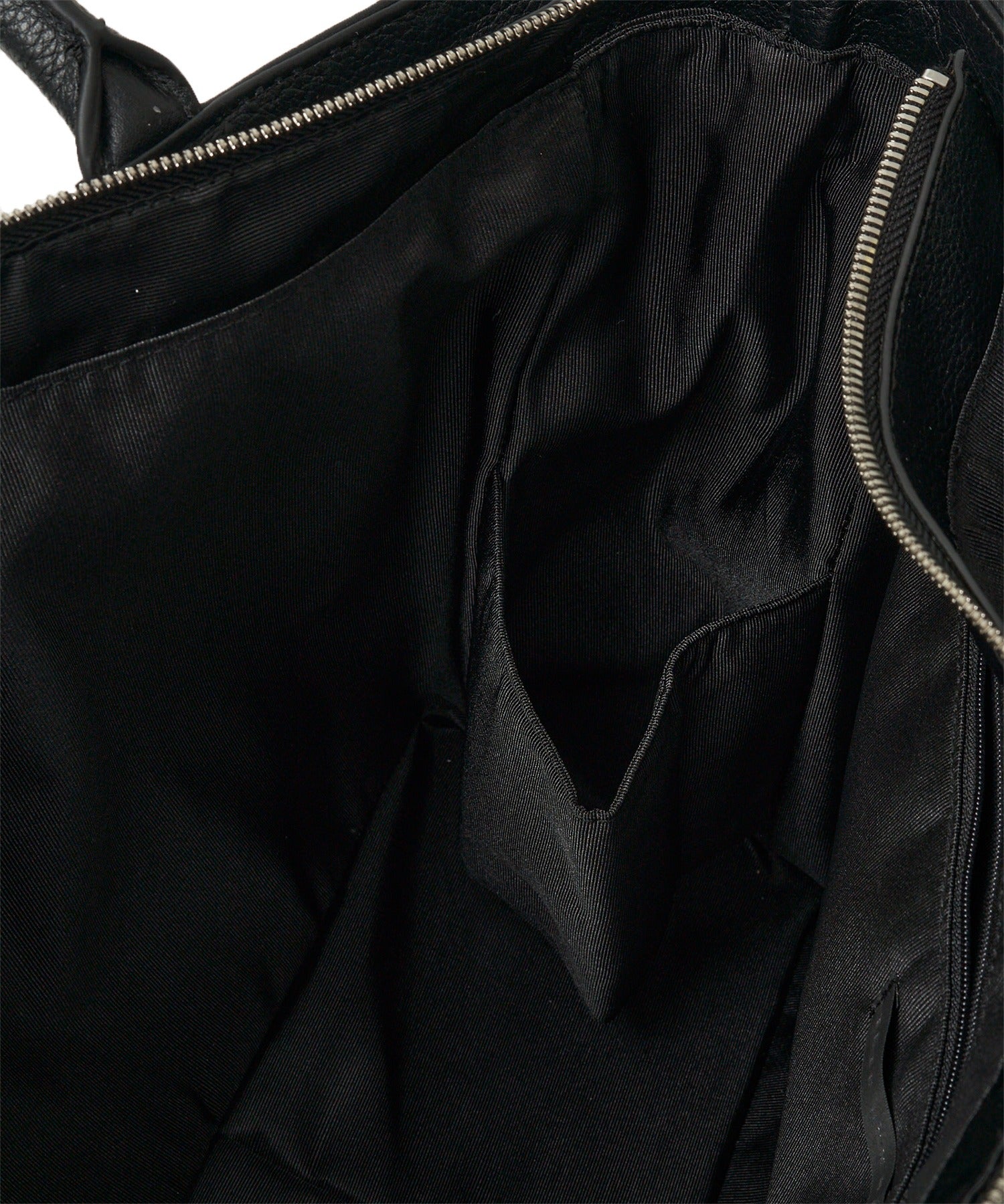 両アオリポケットA4レザートートバッグ