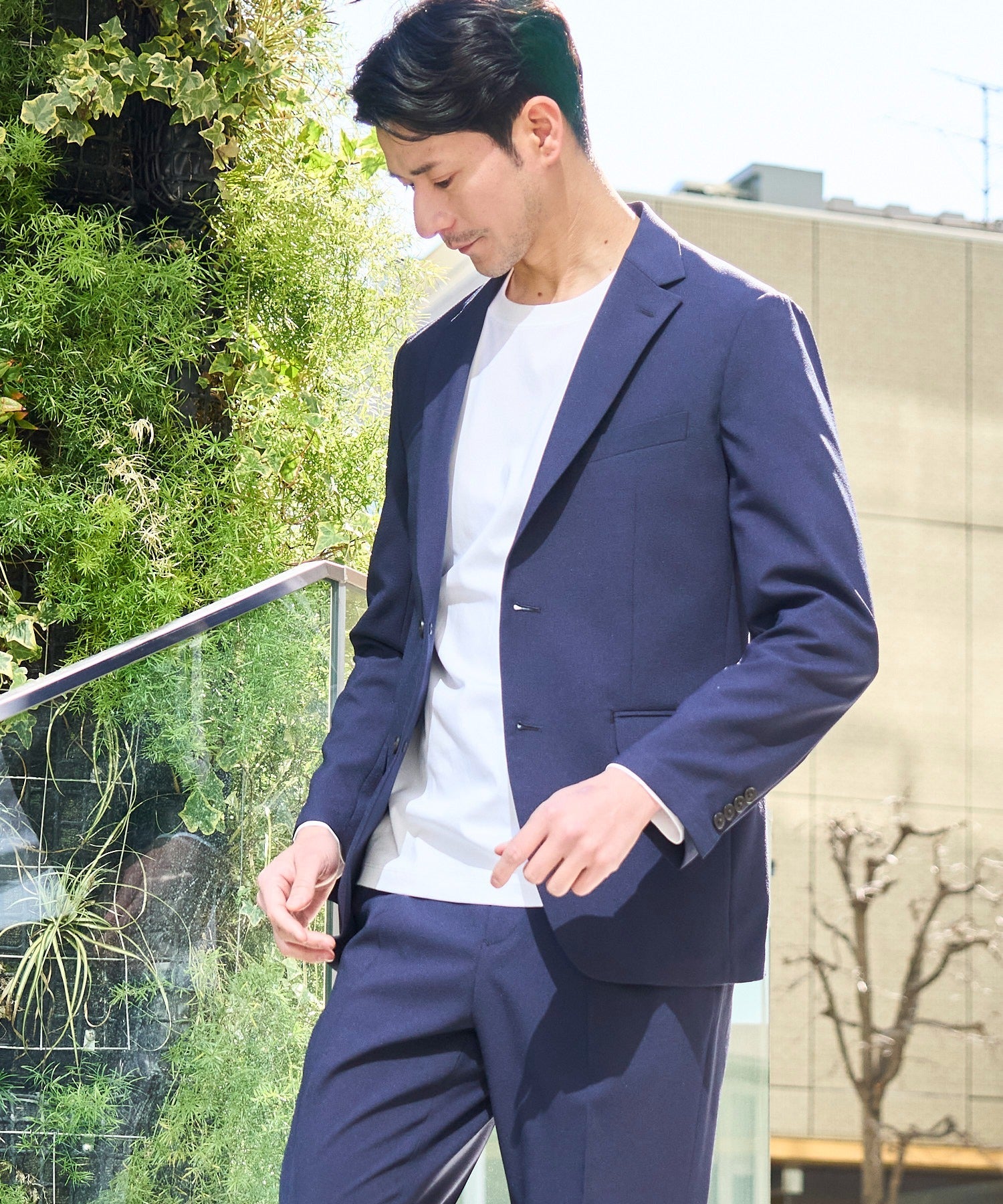 ネイビー model:177cm 着用サイズ:M