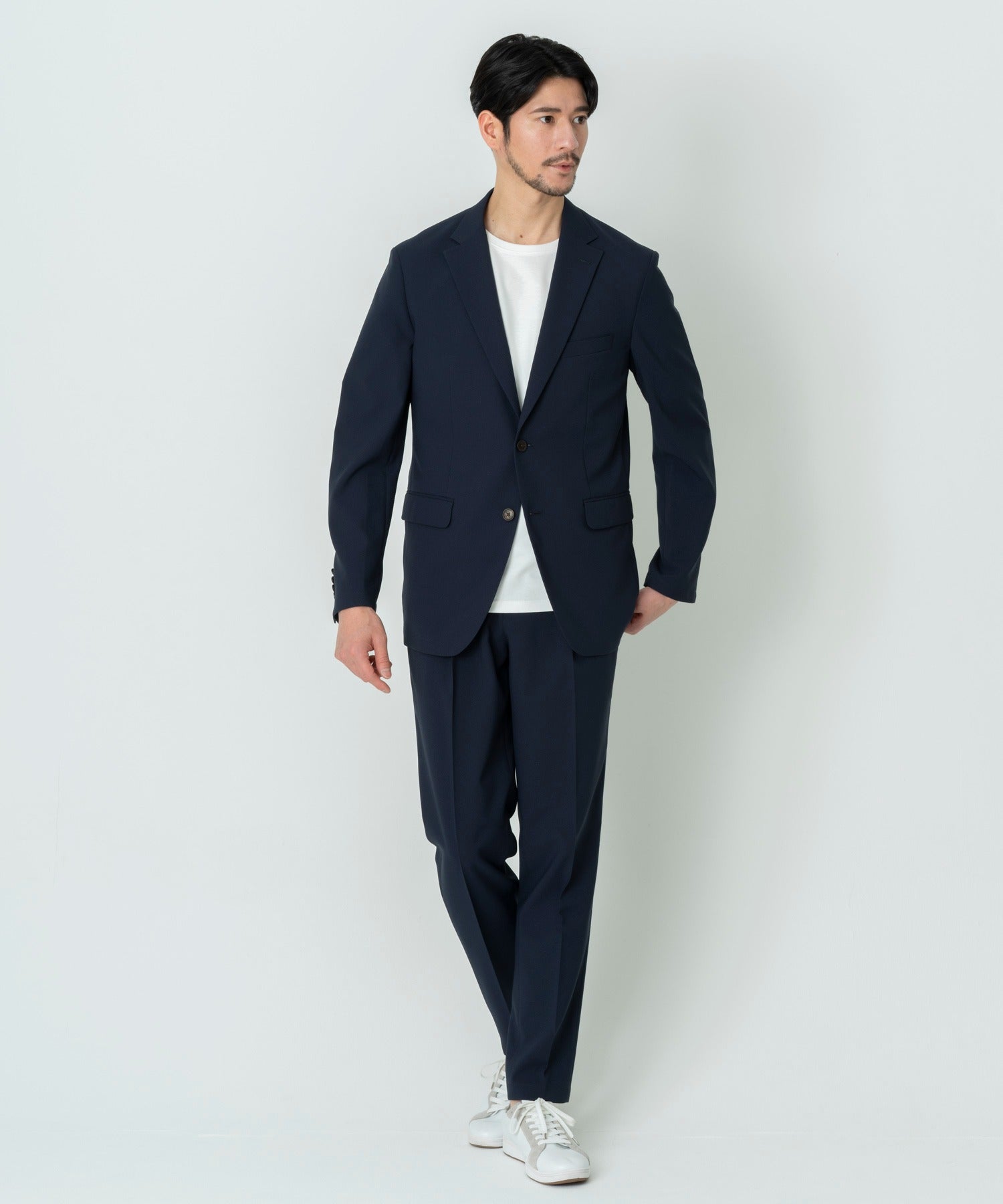ネイビー model:177cm 着用サイズ:L