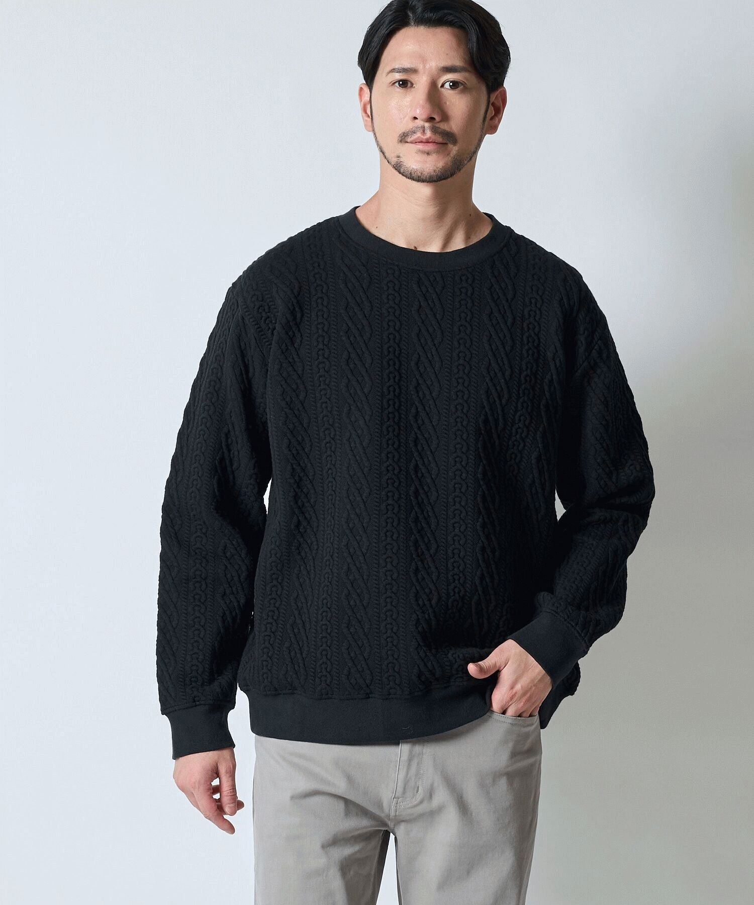 ブラック model:177cm 着用サイズ:L