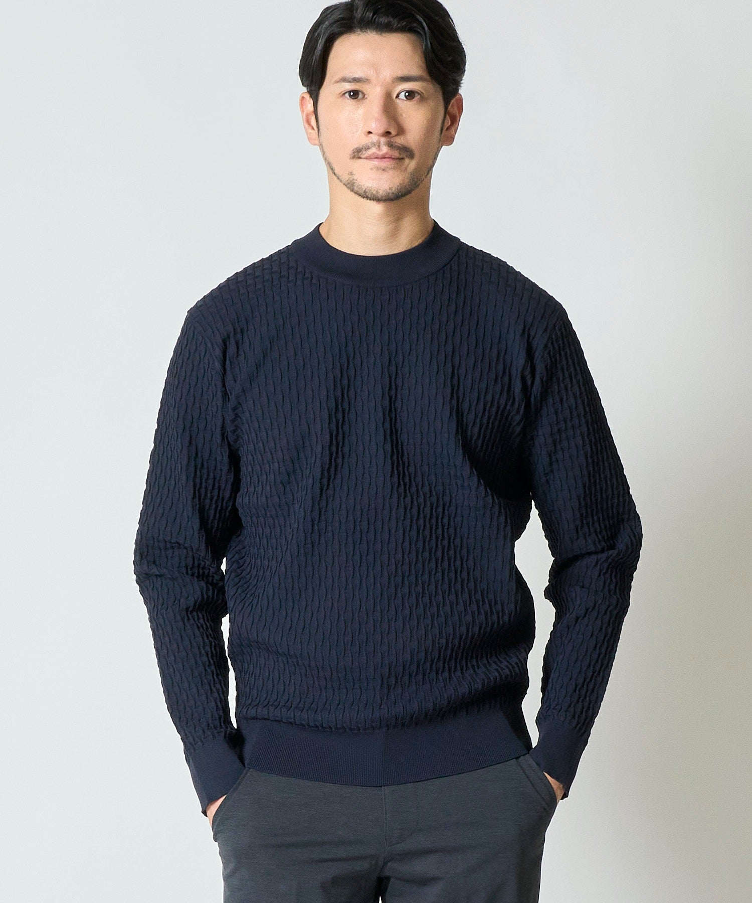 ネイビー model:177cm 着用サイズ:M