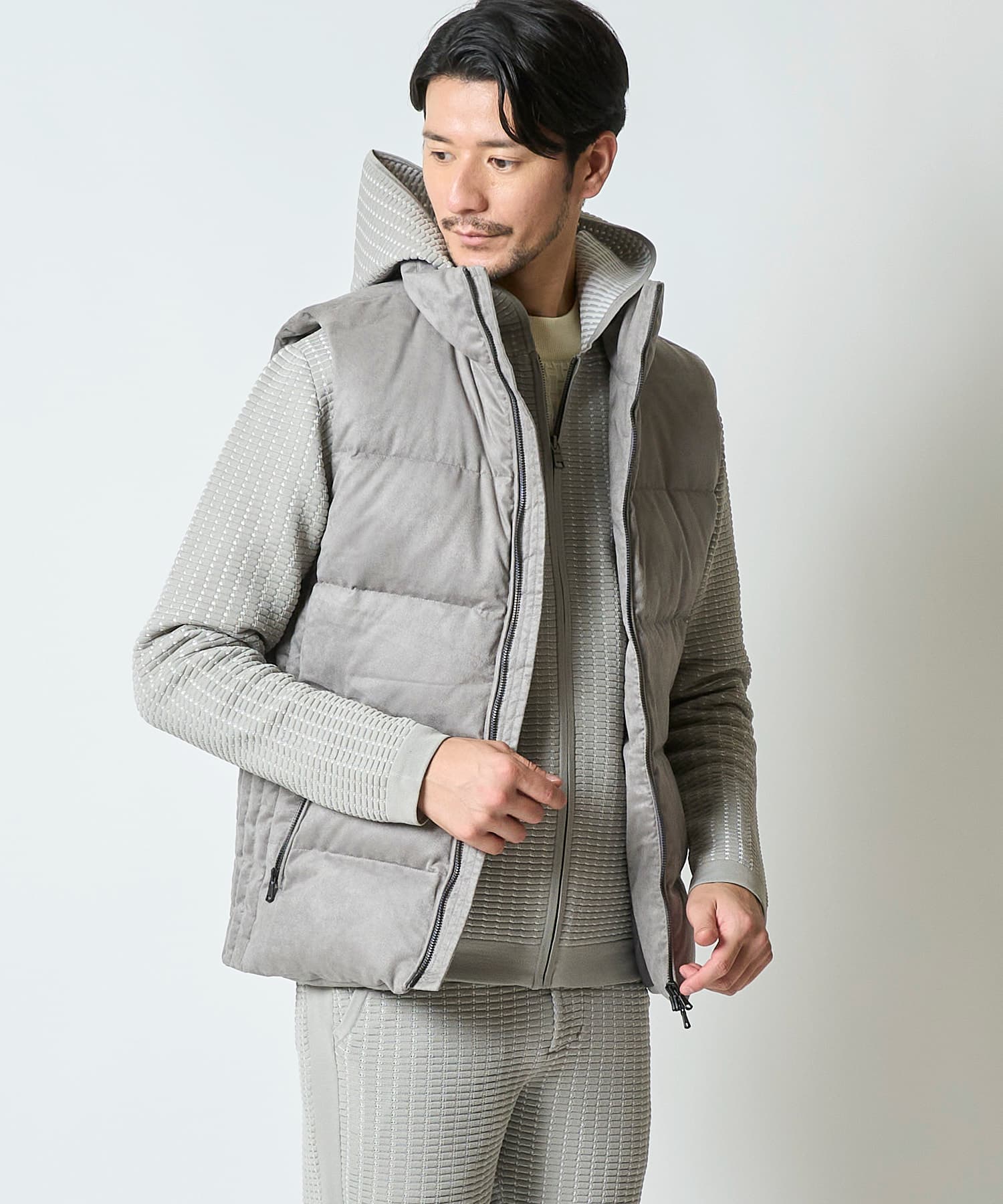 ベージュ model : 177 着用サイズ : L