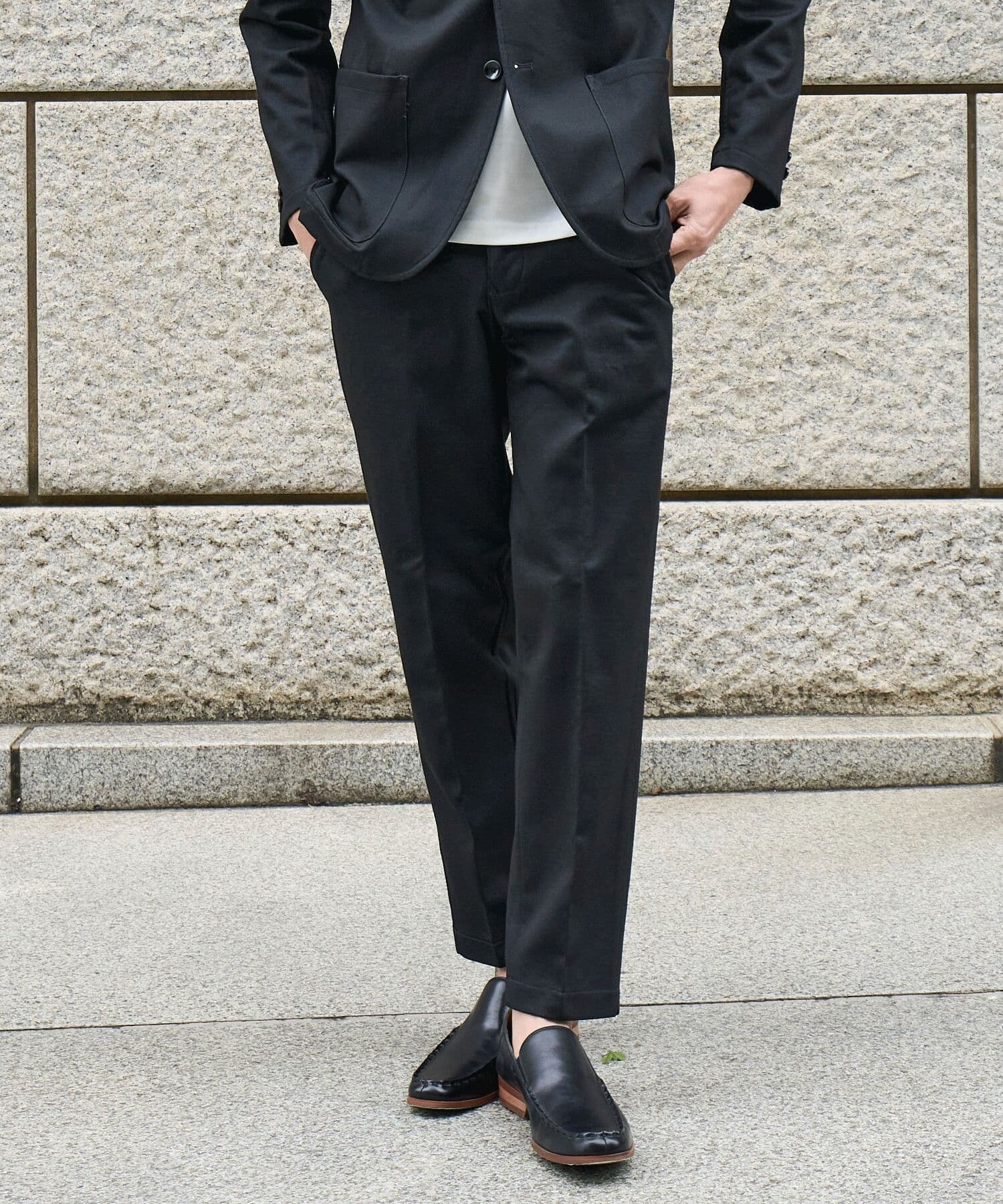 ブラック model : 177cm 着用サイズ : L