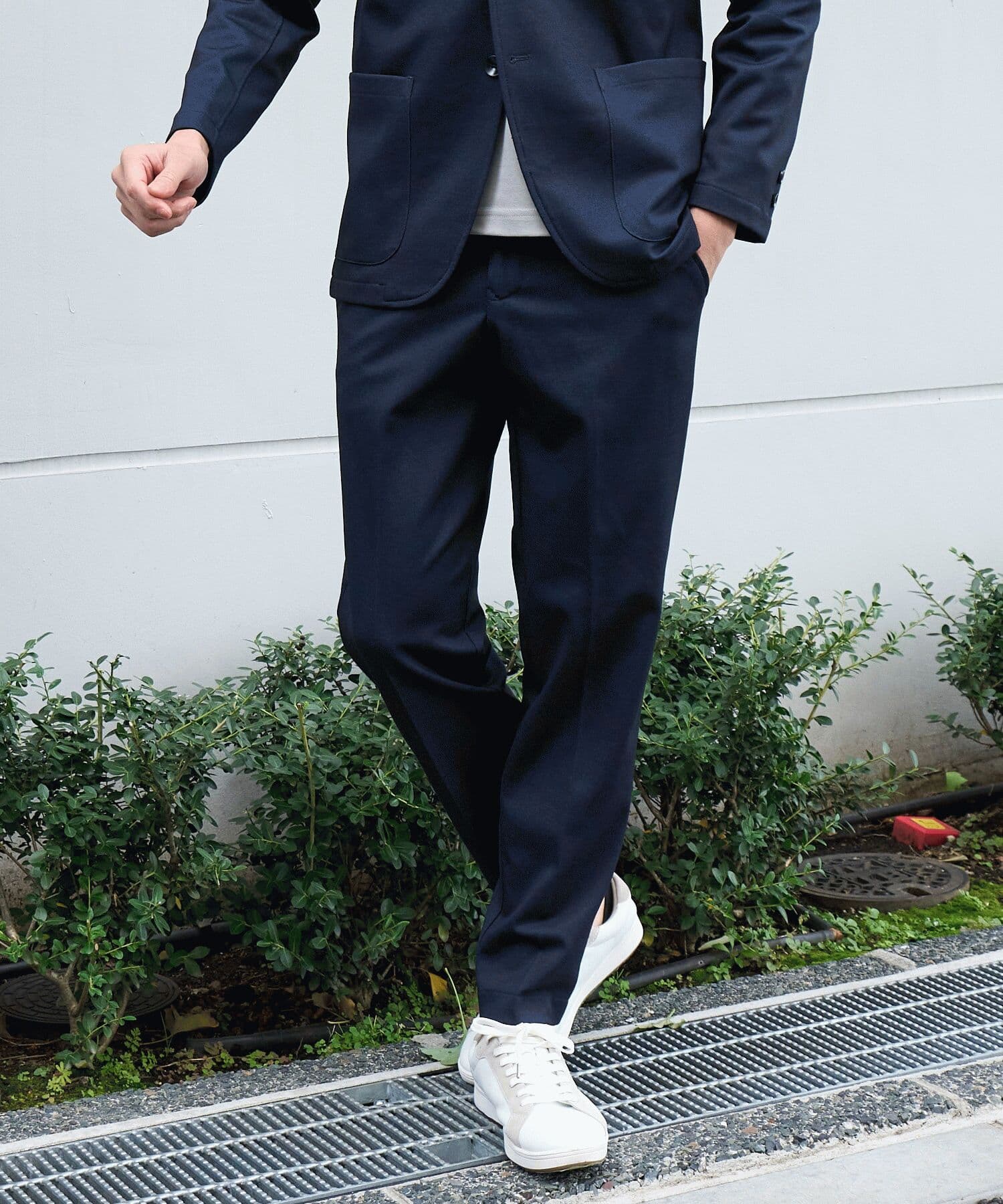 ネイビー model : 177cm 着用サイズ : L