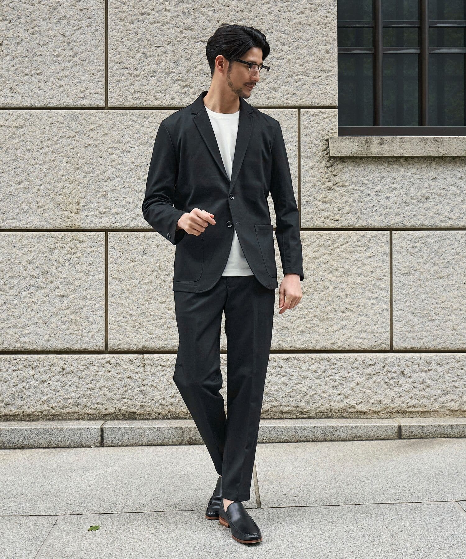 ブラック model : 177cm 着用サイズ : L