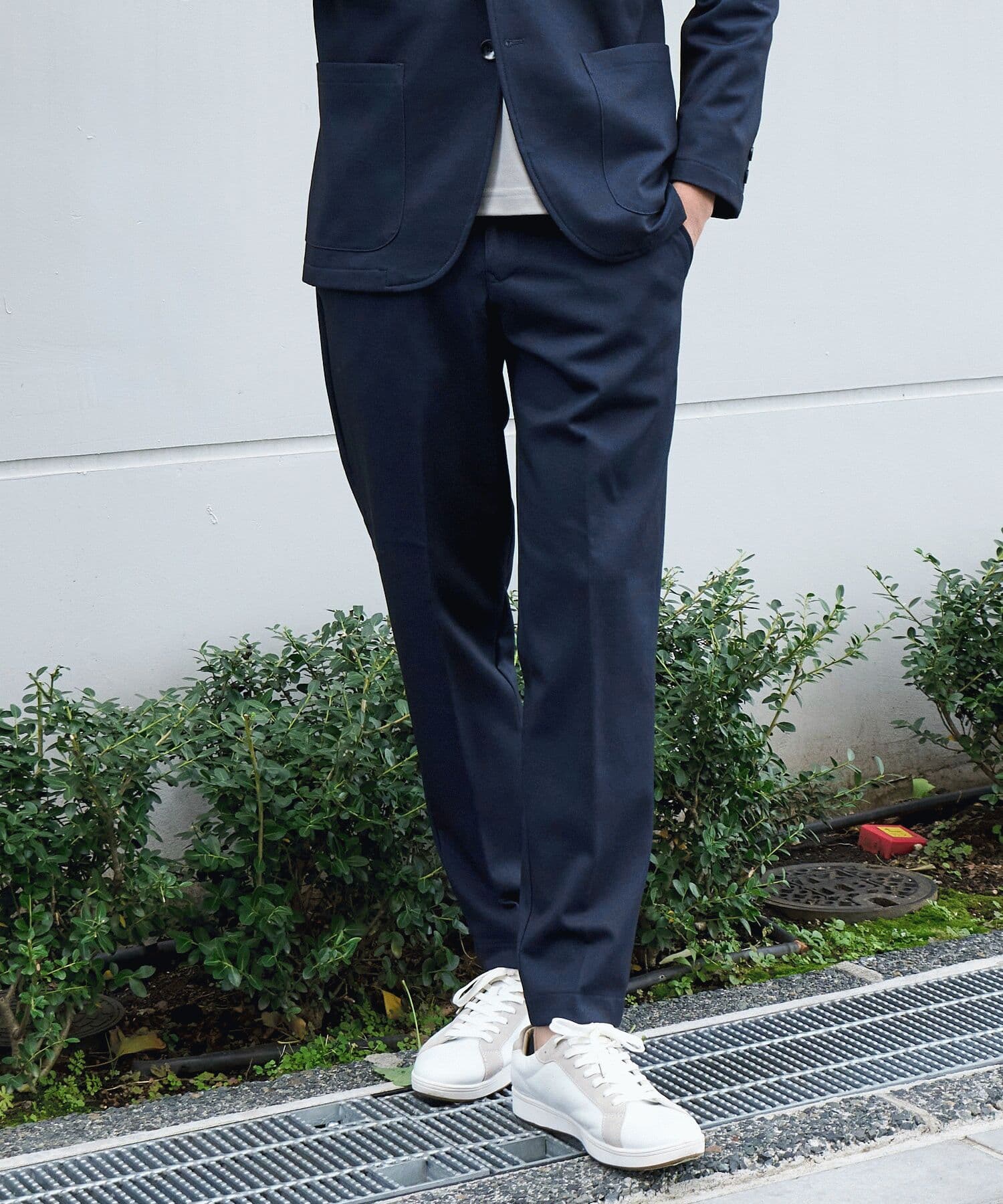 ネイビー model : 177cm 着用サイズ : L