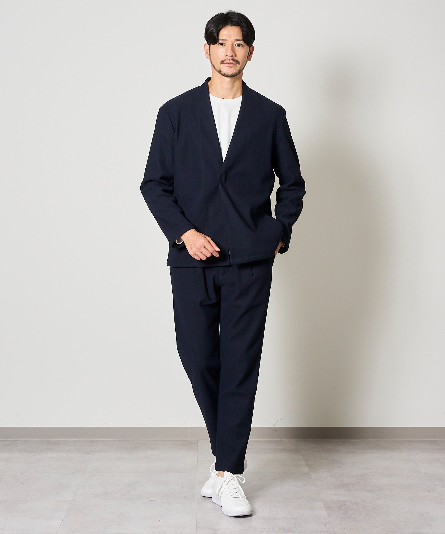 ネイビー model:177cm 着用サイズ:M