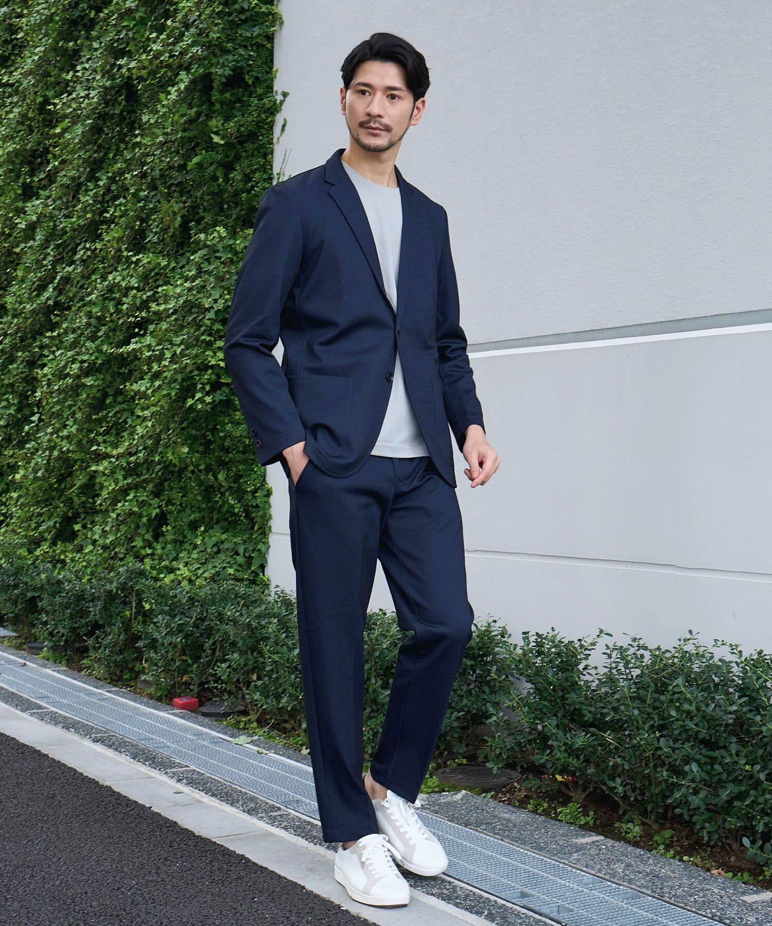 ネイビー model:177cm 着用サイズ:M
