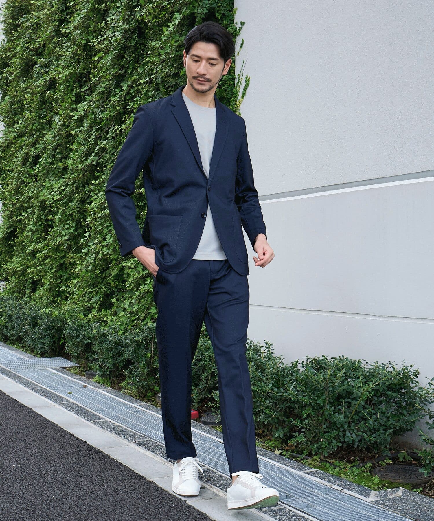 ネイビー model:177cm 着用サイズ:M