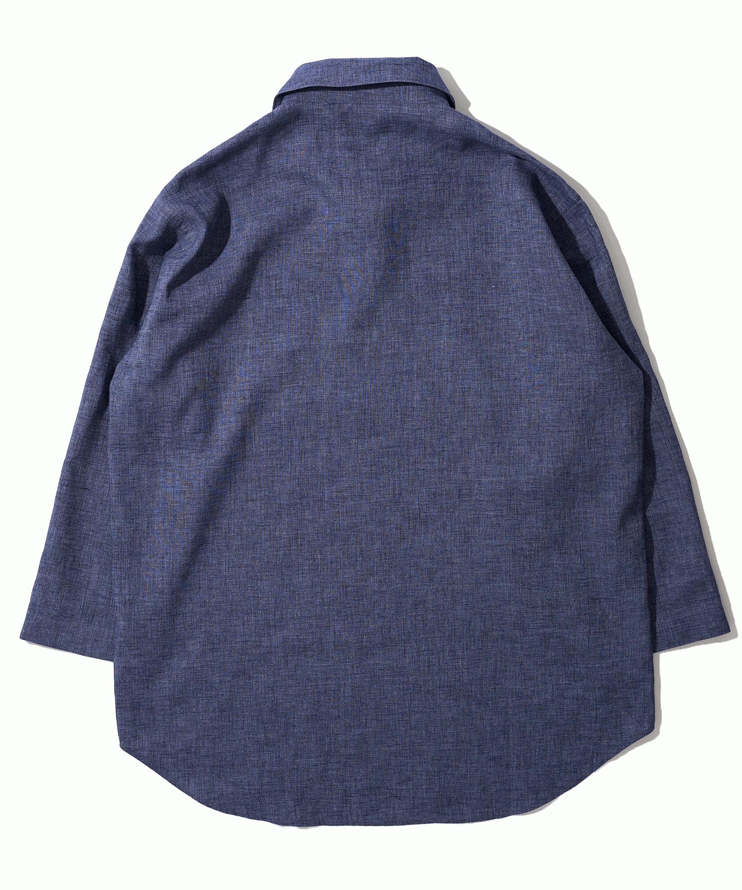 ハードマンリネン / Herdmans Linen 7分袖カプリシャツ / スキッパーシャツ