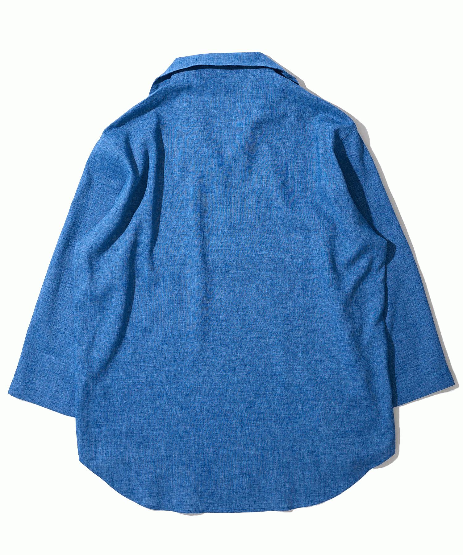 ハードマンリネン / Herdmans Linen 7分袖カプリシャツ / スキッパーシャツ