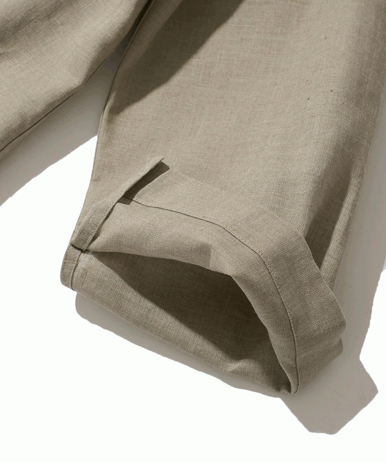 ハードマンリネン / Herdmans Linen 7分袖カプリシャツ / スキッパーシャツ