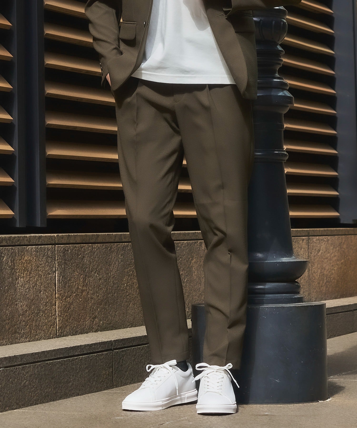 カーキ model:177cm 着用サイズ:M