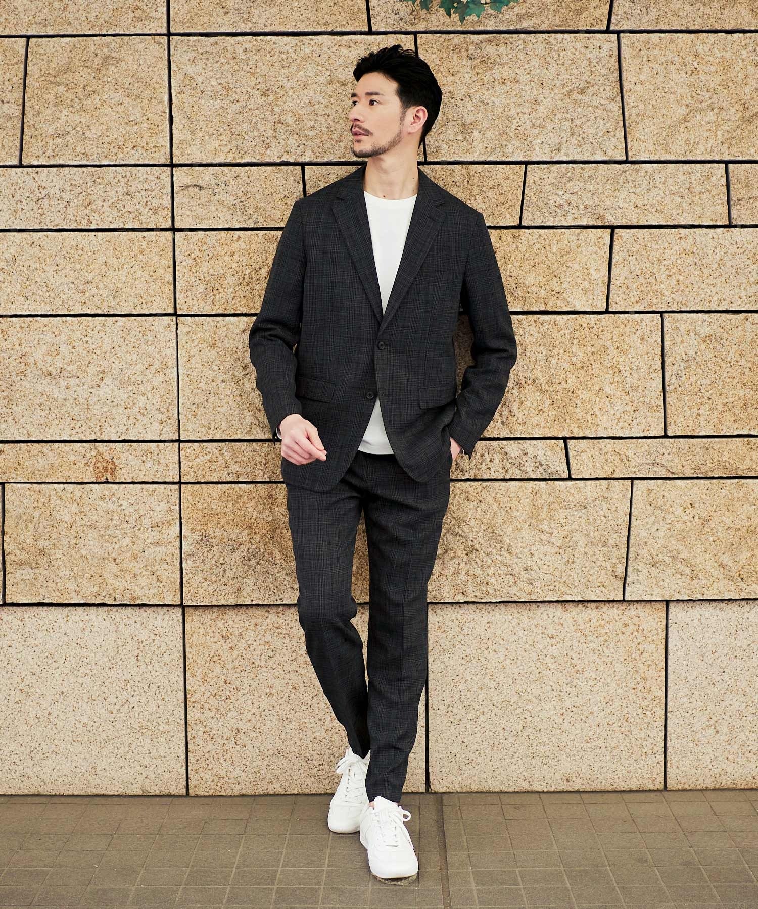 AIR THROUGH MESH ストレッチメッシュセットアップ / ウォッシャブルセットアップ