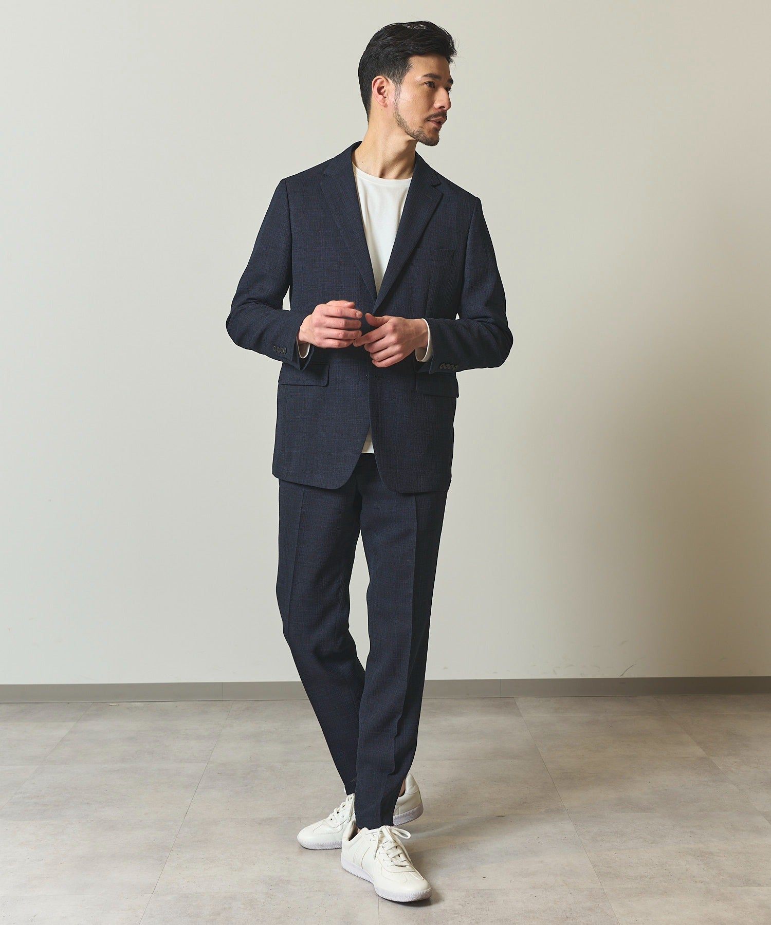 AIR THROUGH MESH ストレッチメッシュセットアップ / ウォッシャブルセットアップ