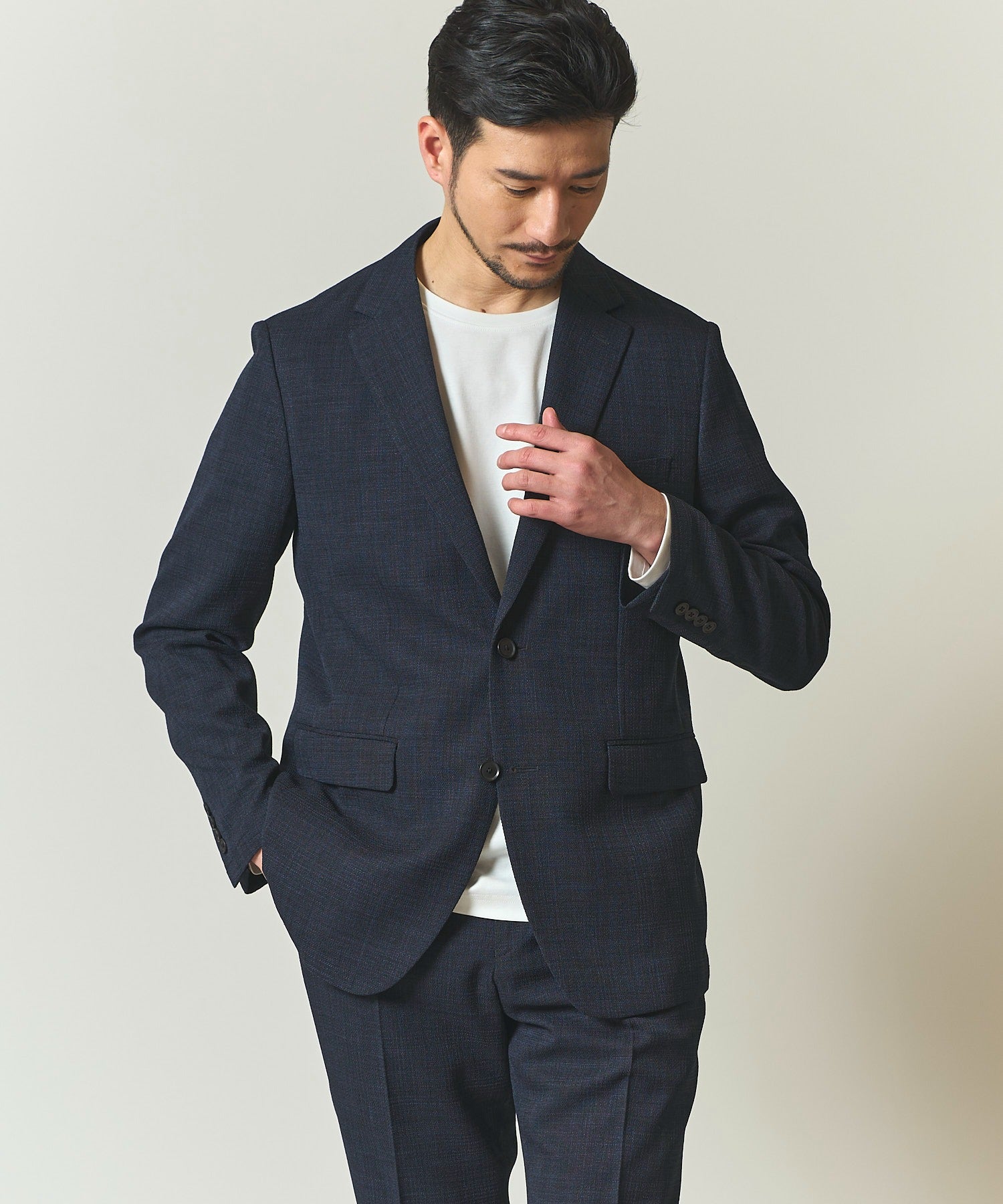 AIR THROUGH MESH ストレッチメッシュセットアップ / ウォッシャブルセットアップ