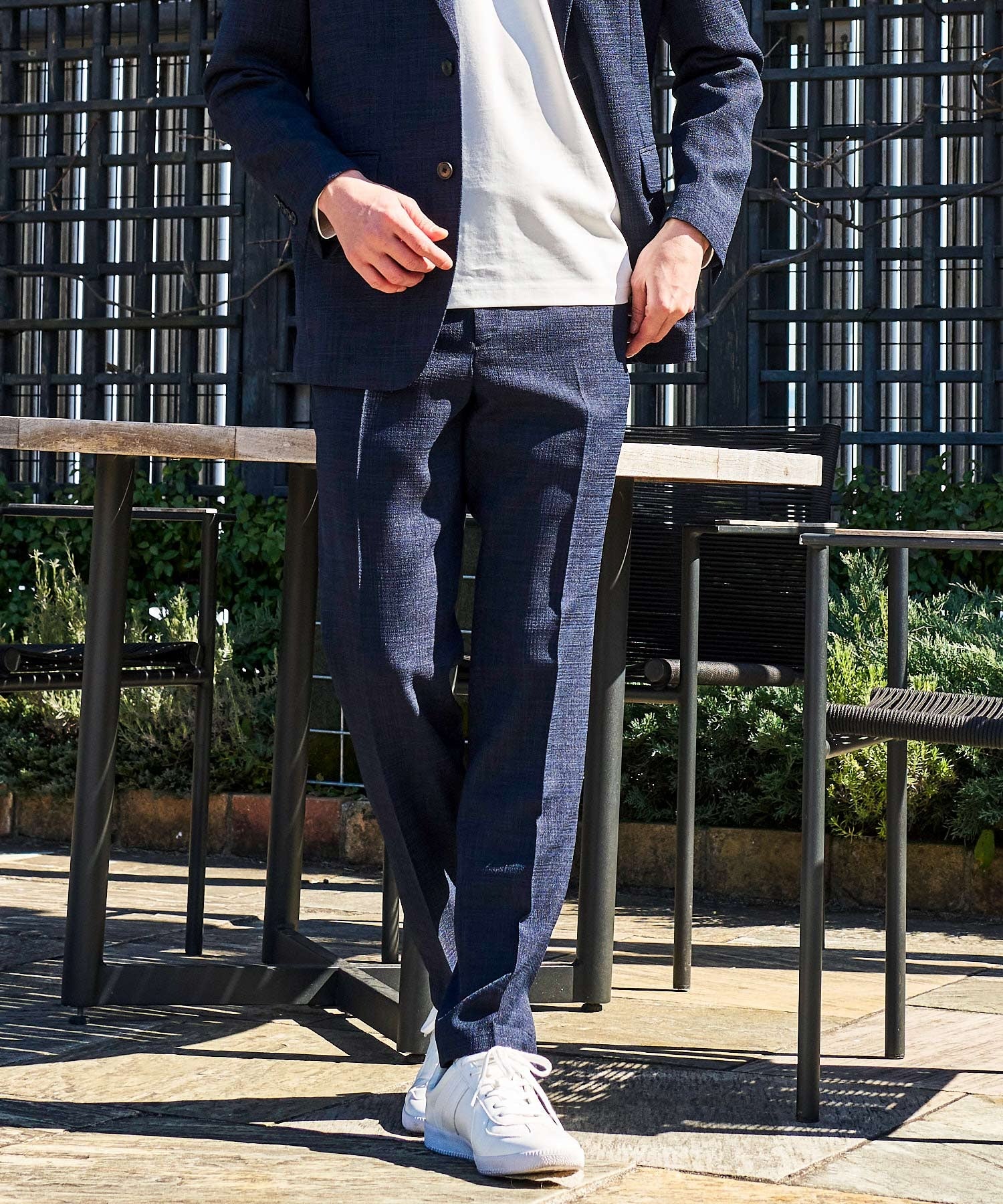 AIR THROUGH MESH ストレッチメッシュセットアップ / ウォッシャブルセットアップ