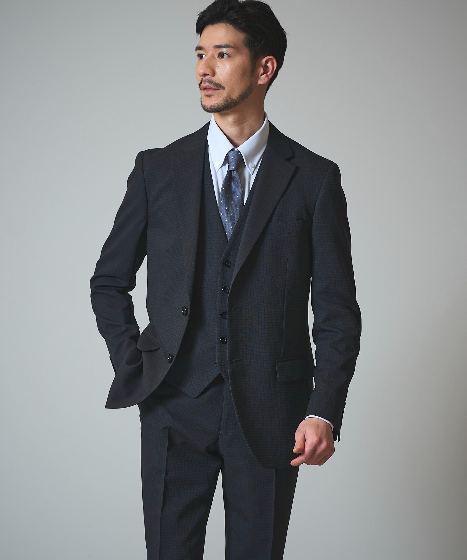 4WAY ストレッチスーツ(3P)