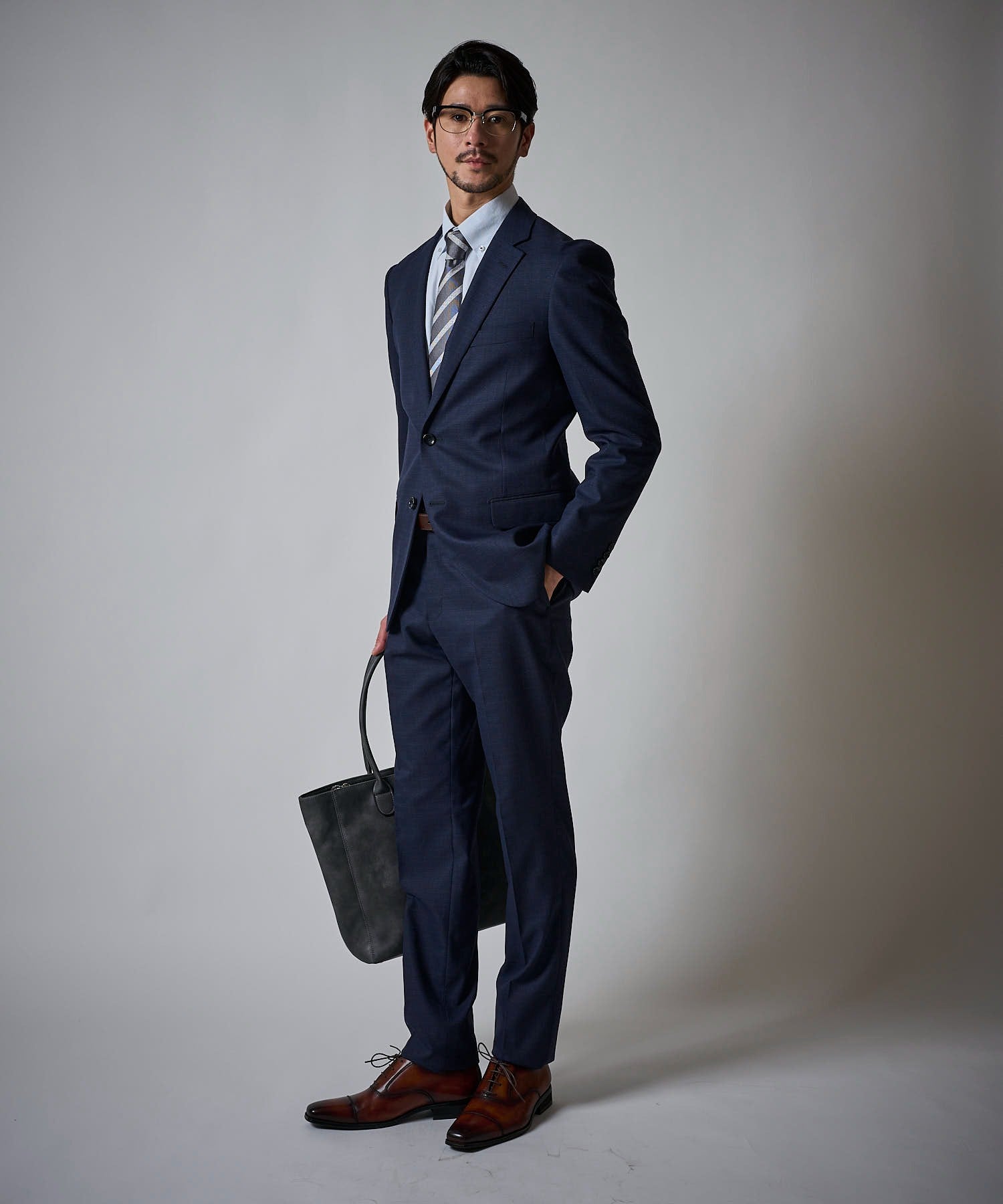 ネイビー model:177cm 着用サイズ:LARGE