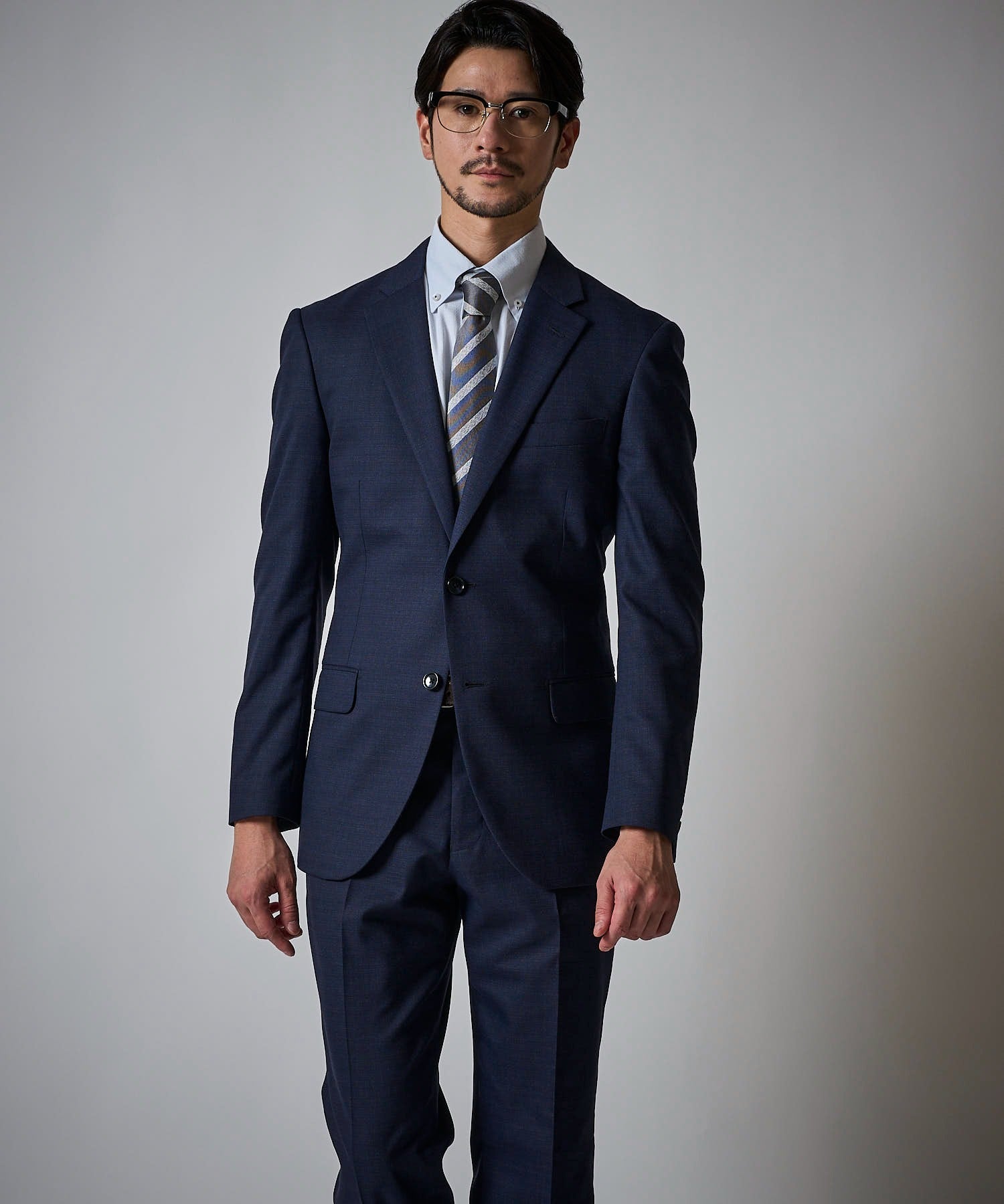 ネイビー model:177cm 着用サイズ:LARGE