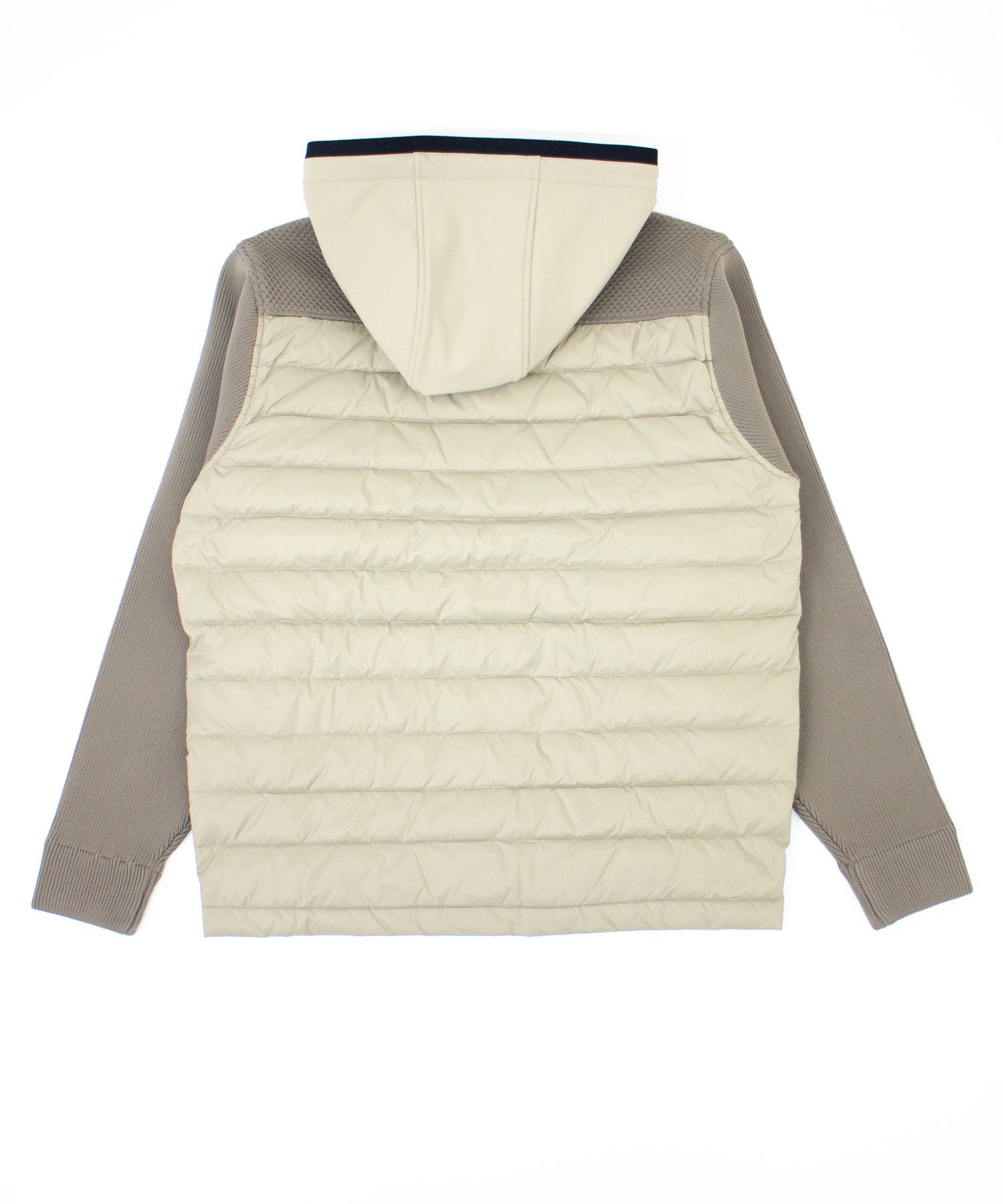 【最終値下げ】ニットコンビダウンフードブルゾン