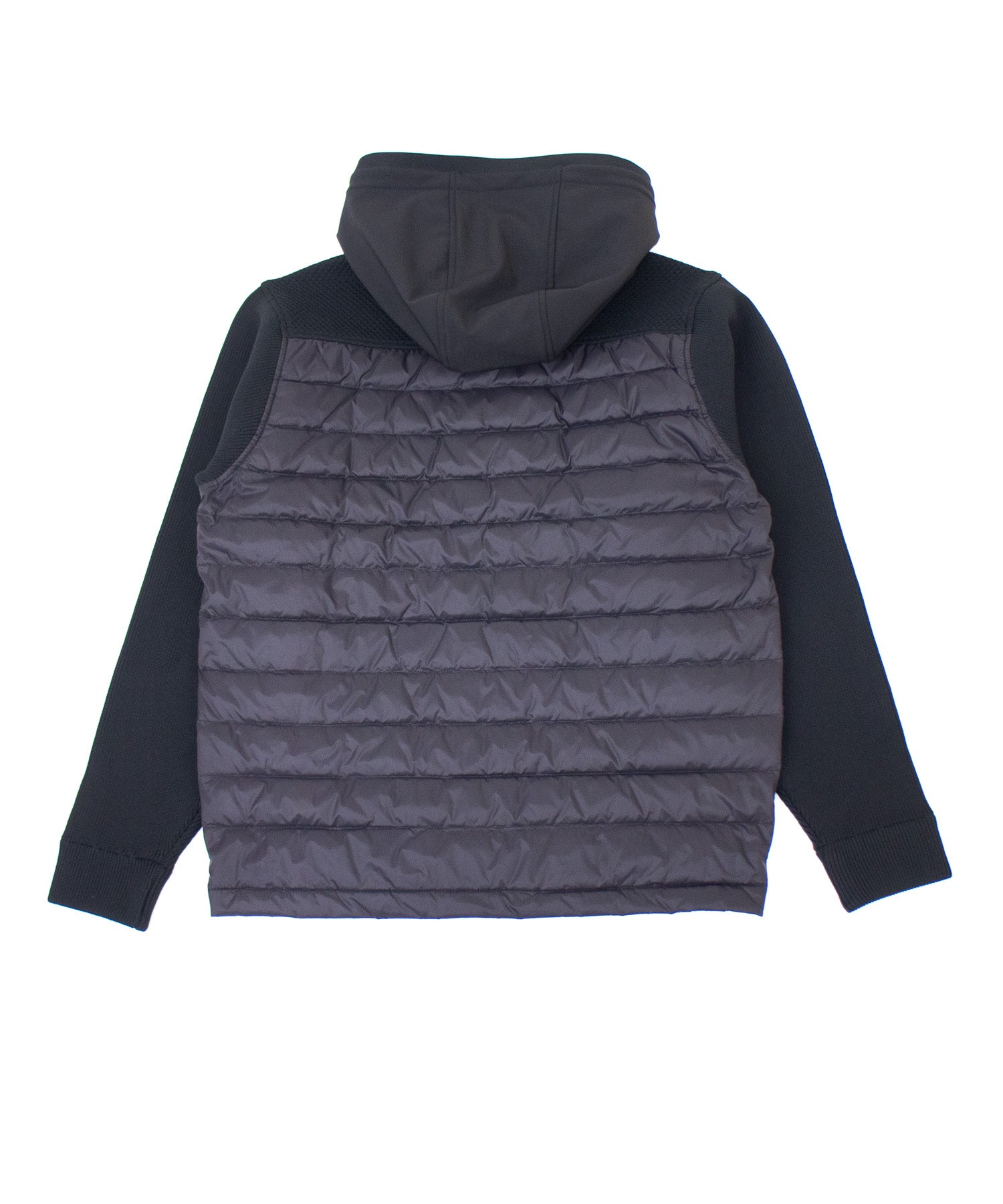 【最終値下げ】ニットコンビダウンフードブルゾン