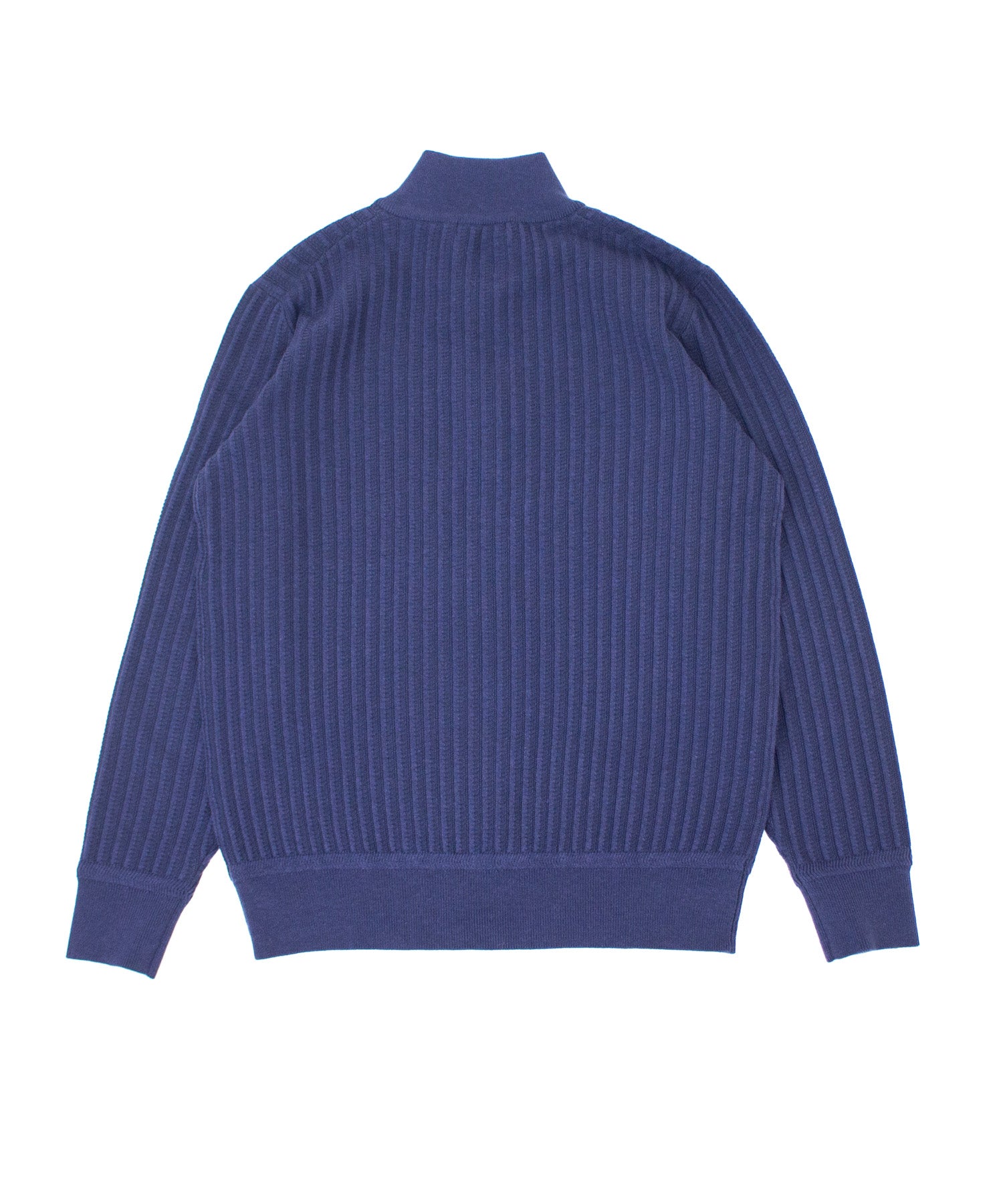 グラフェンハーフジップニット