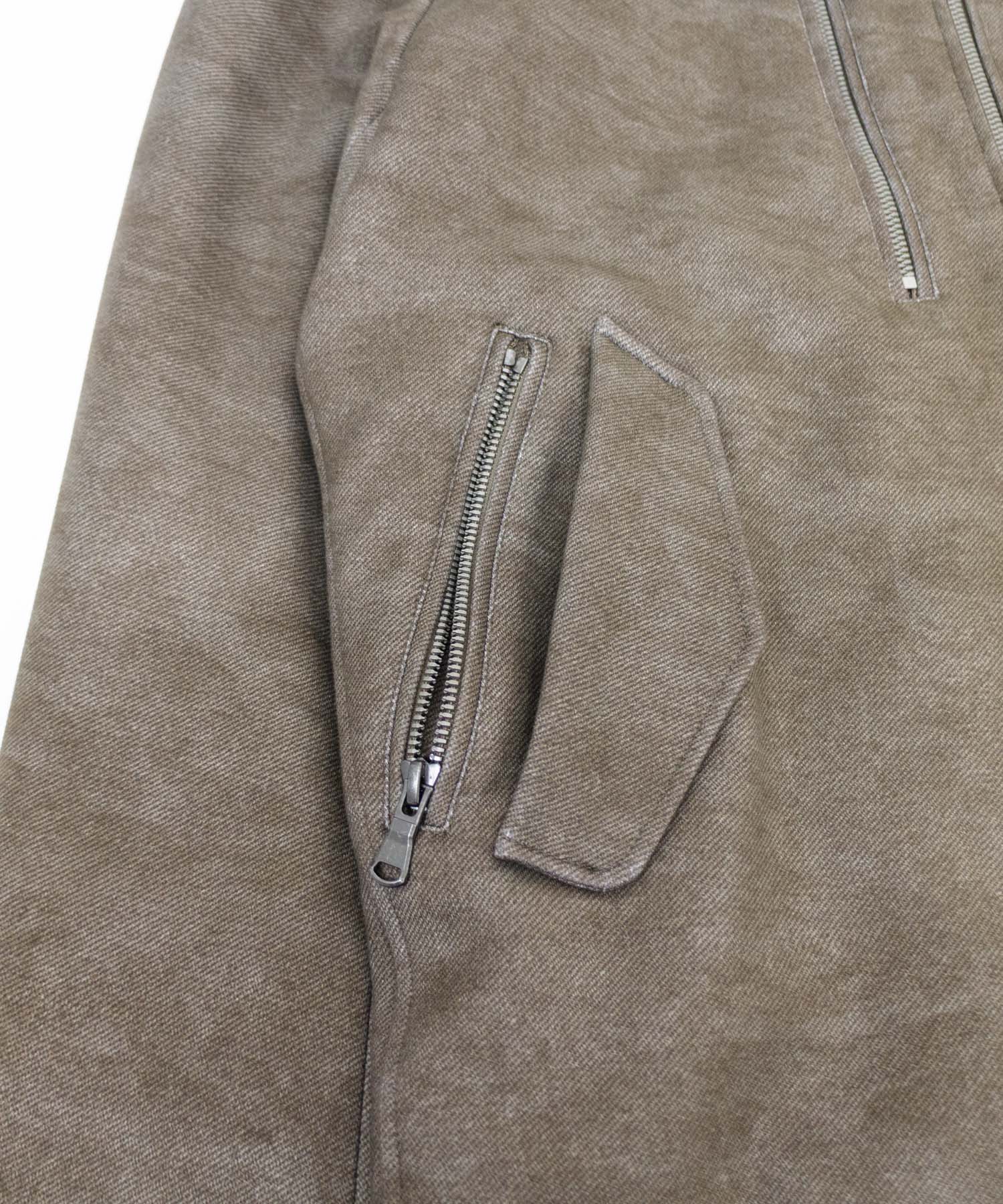 【最終値下げ】ダウンファブリックスタンドカラーブルゾン