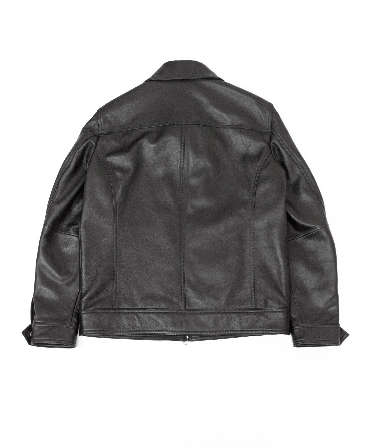 シープレザーステンカラーブルゾン