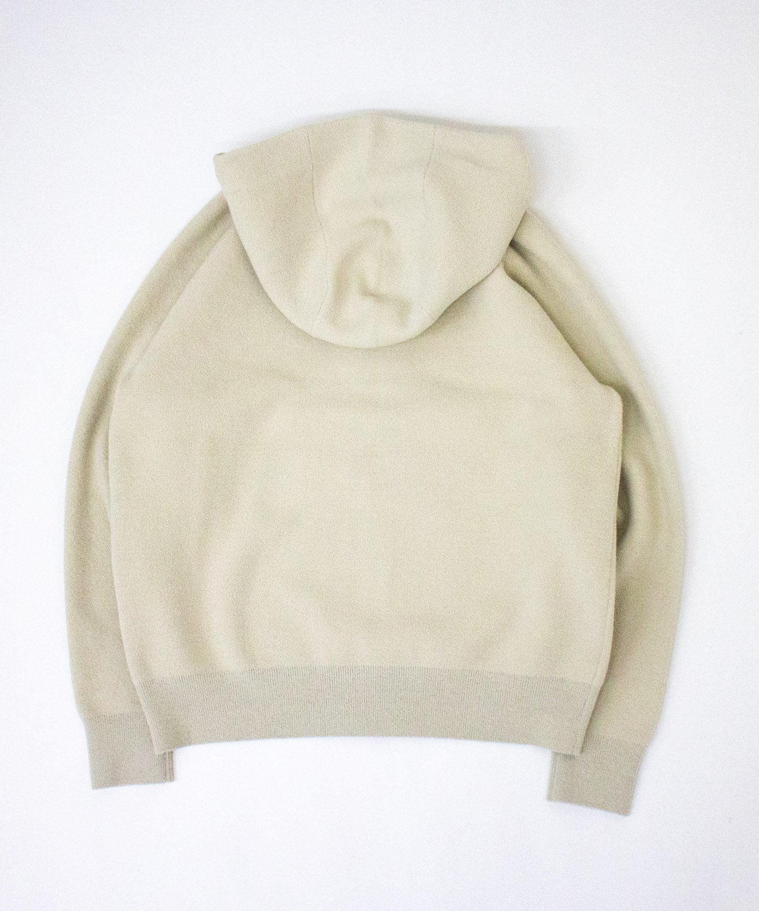 モールニットフードブルゾン