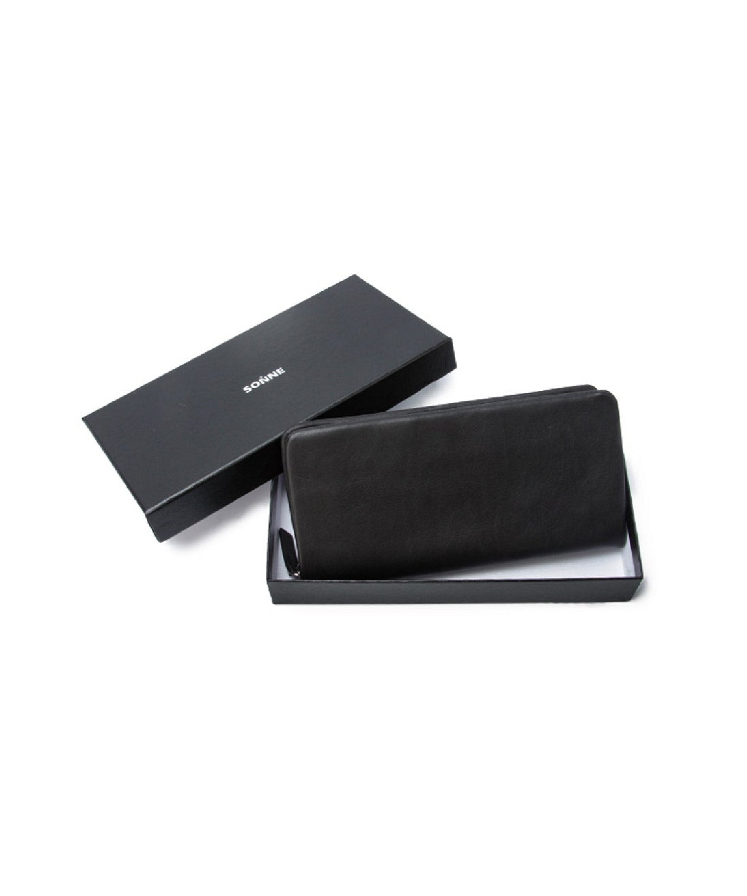 【SONNE】ラウンドファスナー長財布