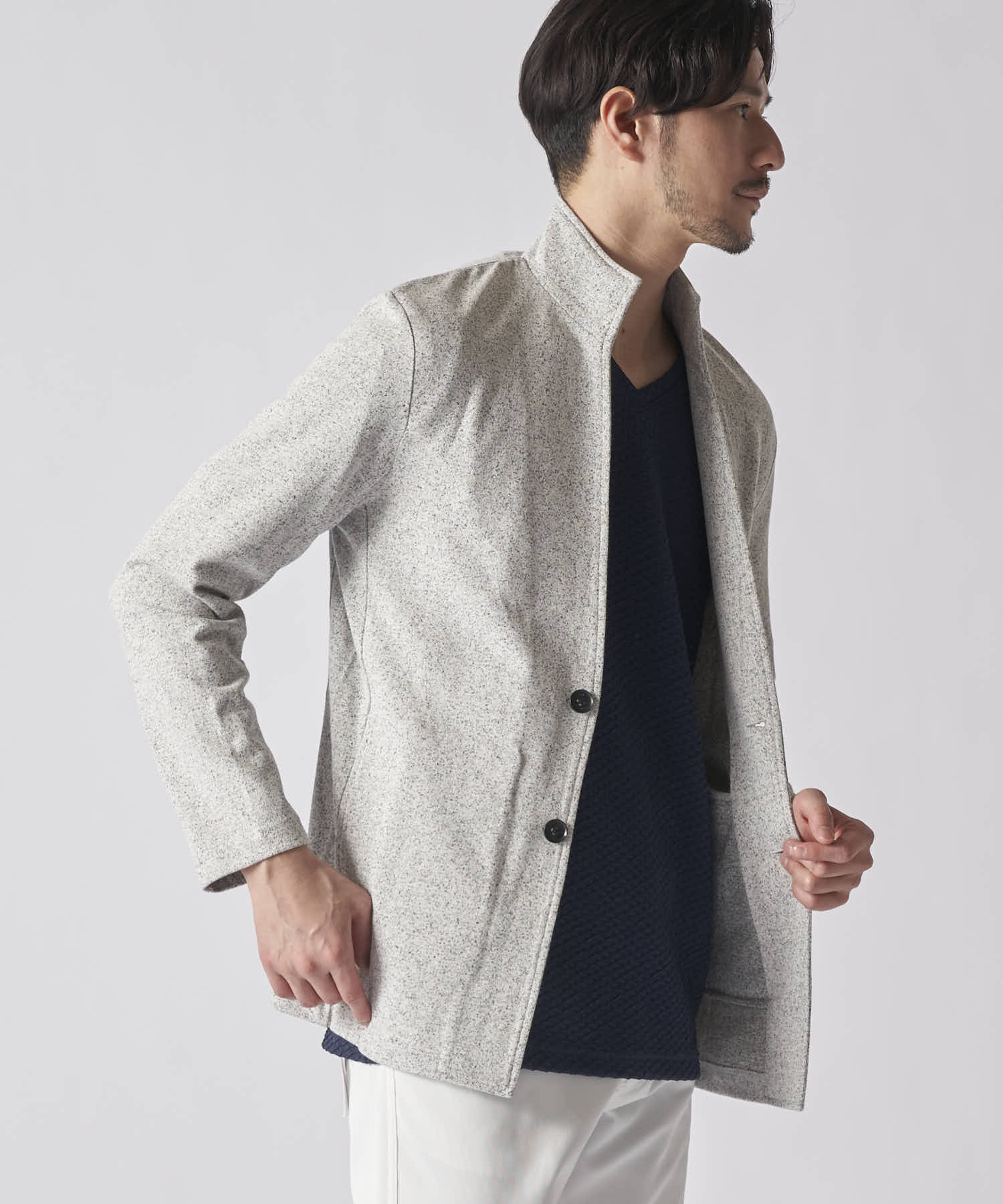 交編天竺カットジャケット