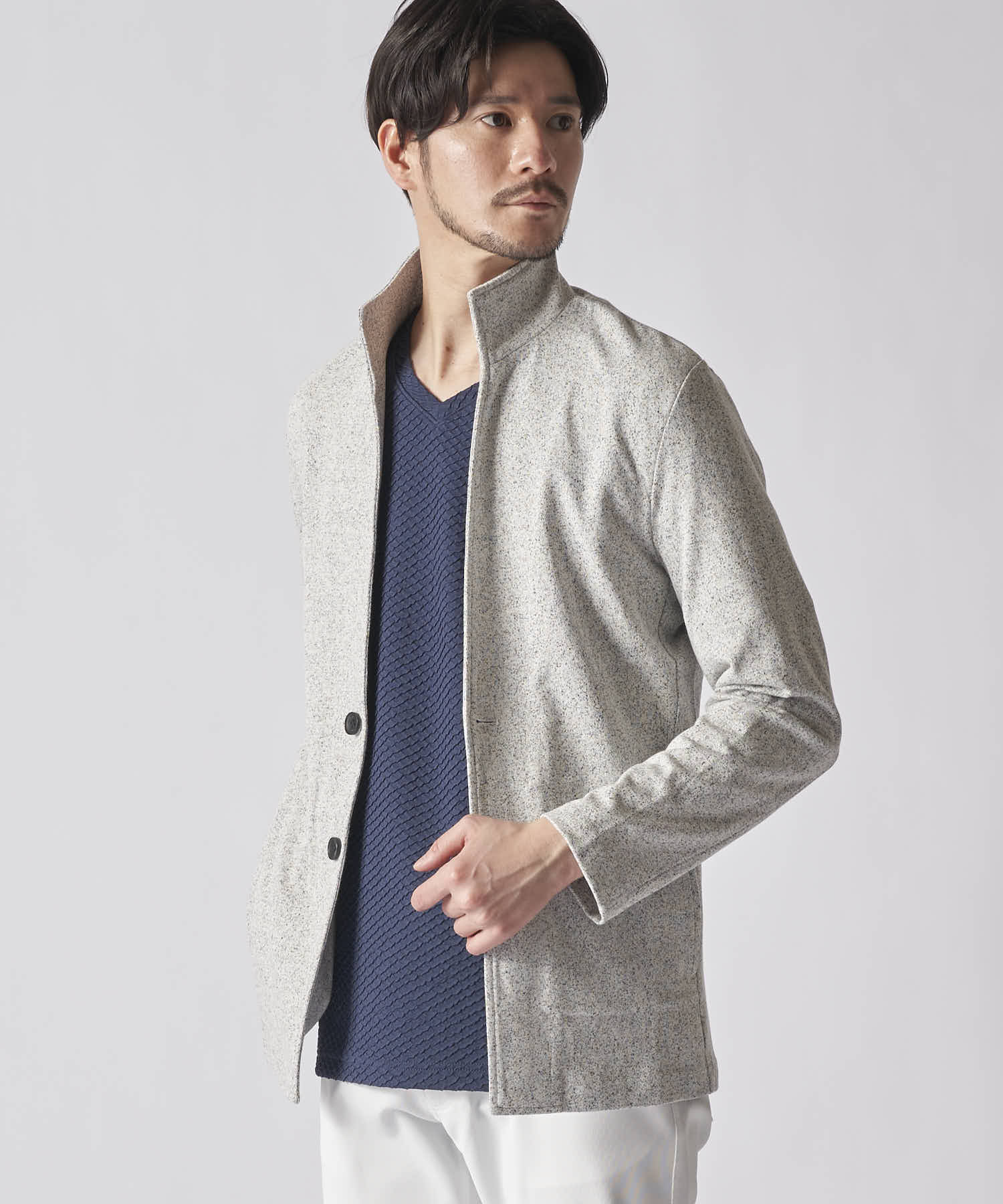 交編天竺カットジャケット