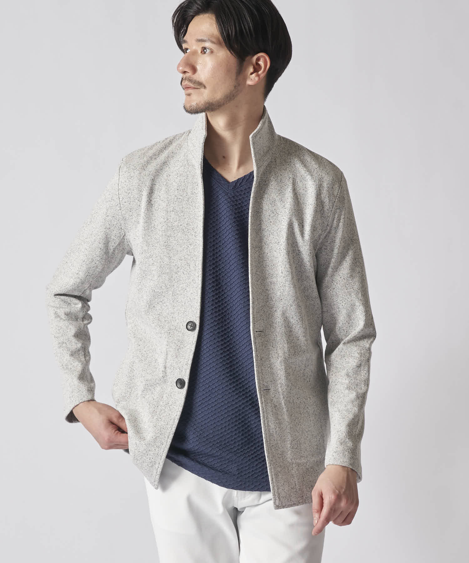 交編天竺カットジャケット